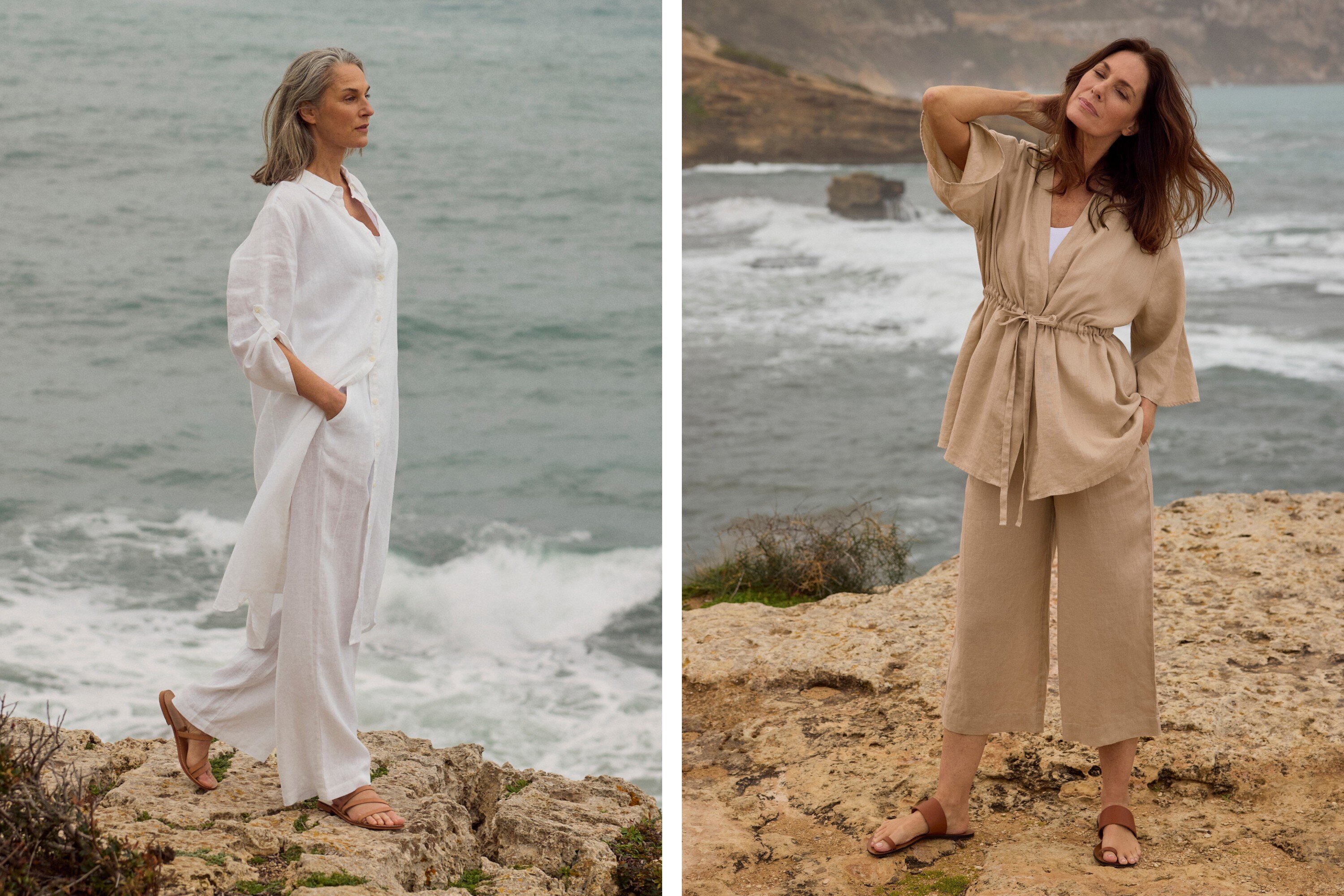 Ideální materiál pro letní kalhoty? 100% len!