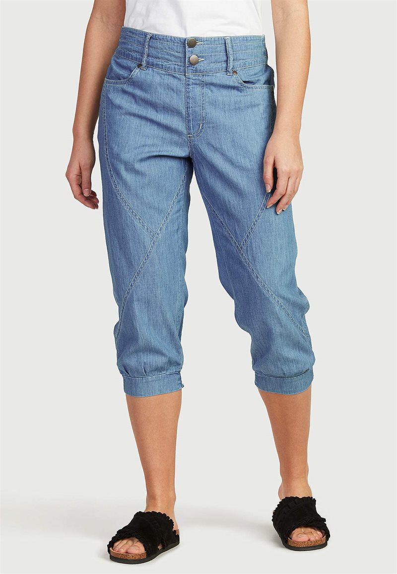 Tkan? capri kalhoty Janelle