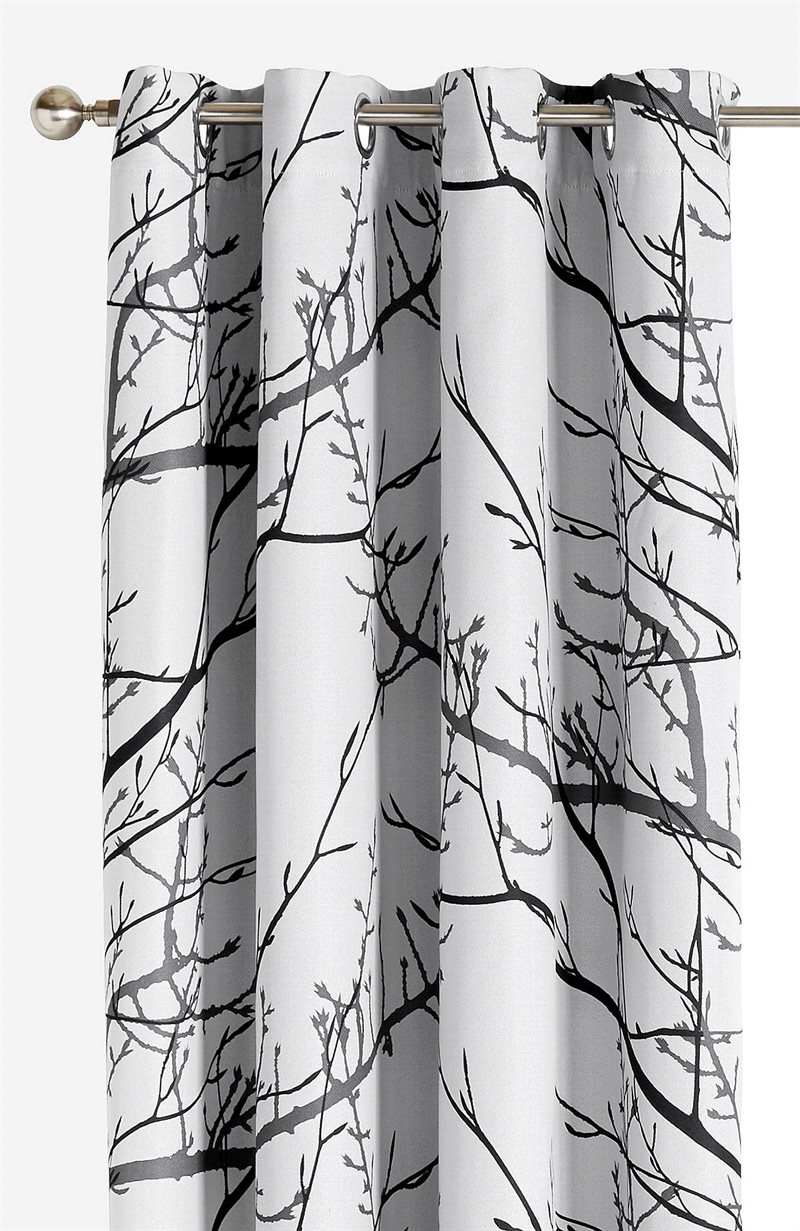 Zatemňovací závěs Trees 2 kusy
