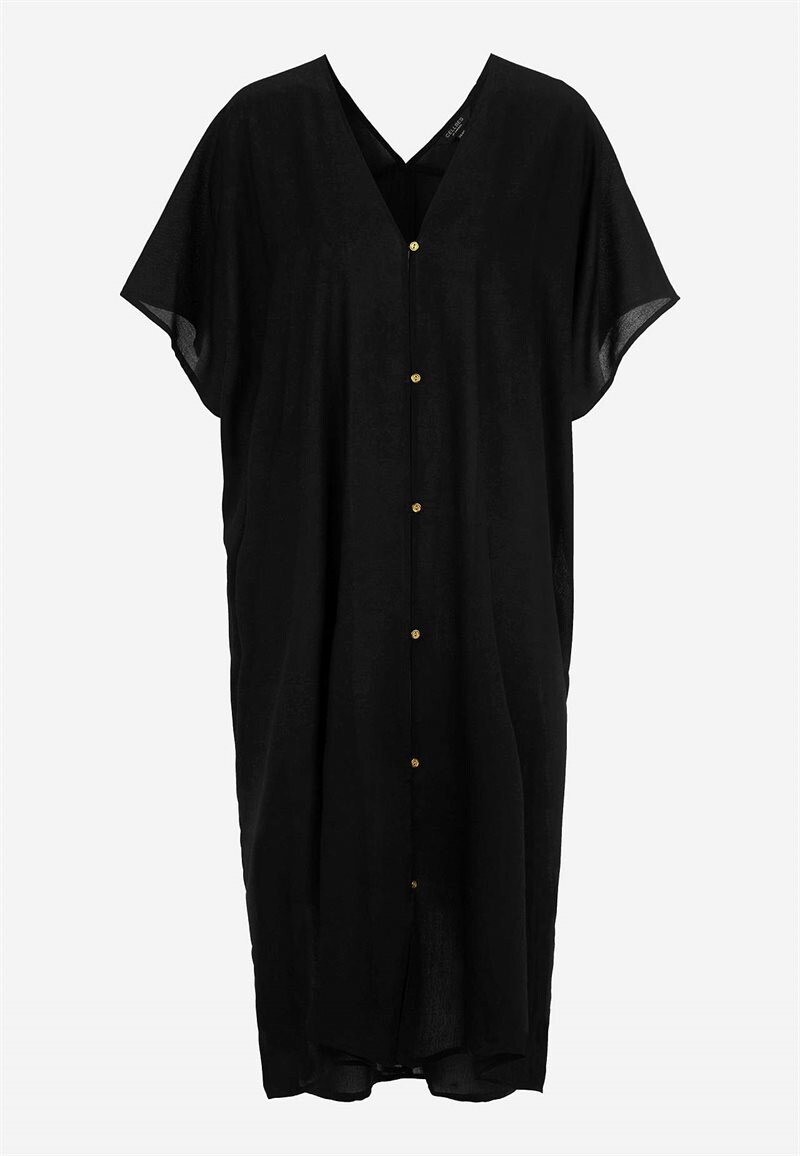 Plážový kaftan s knoflíky