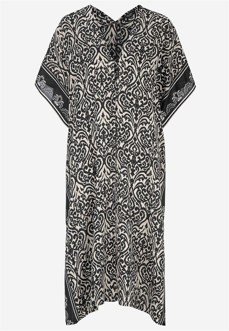 Plážový kaftan s knoflíky