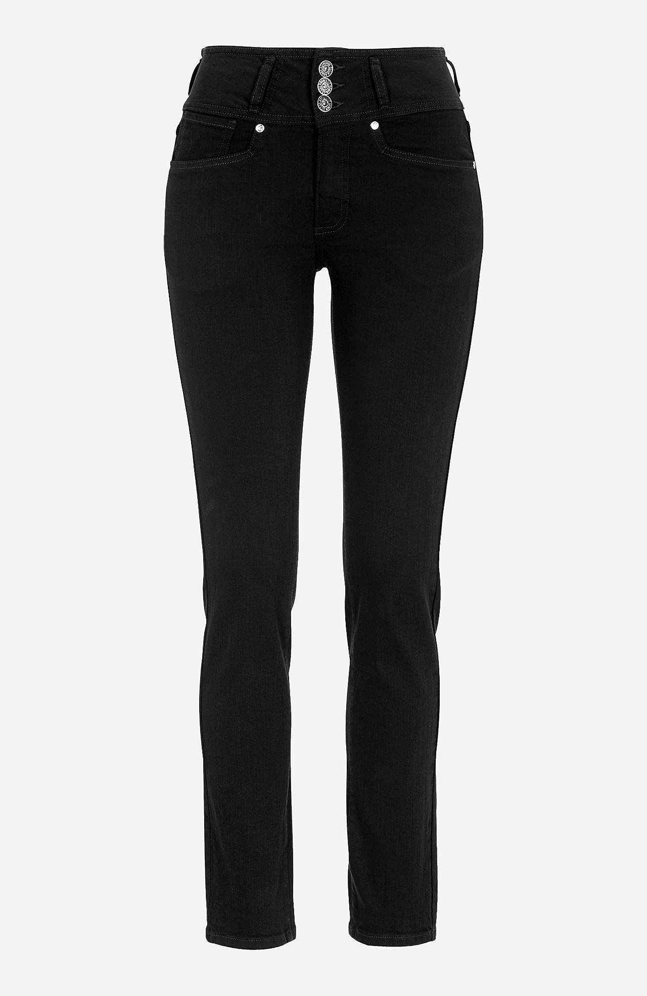 Rovné džíny s vysokým pasem Jenny