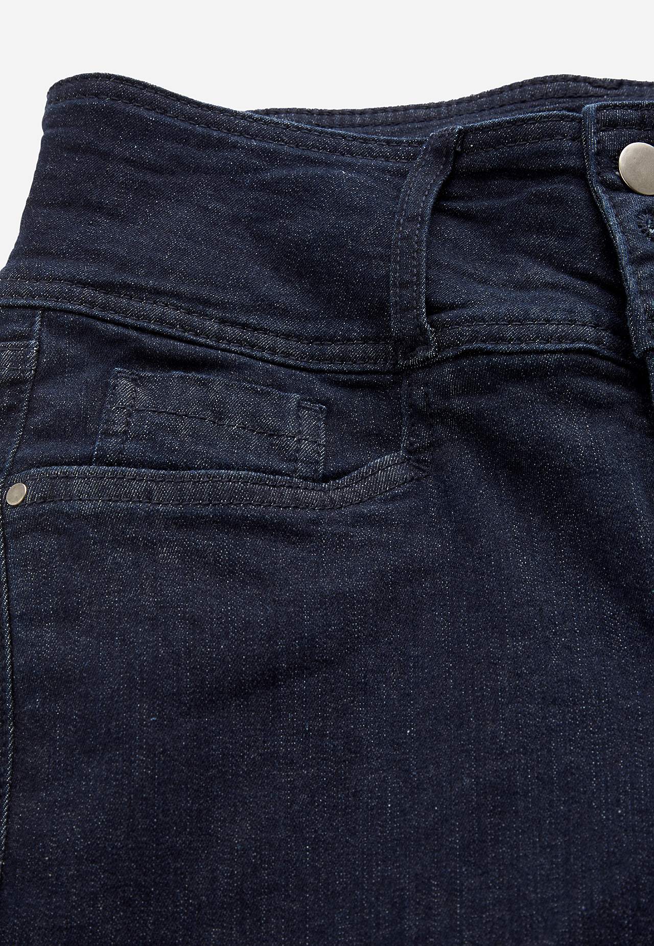 Džíny bootcut s vysokým pasem