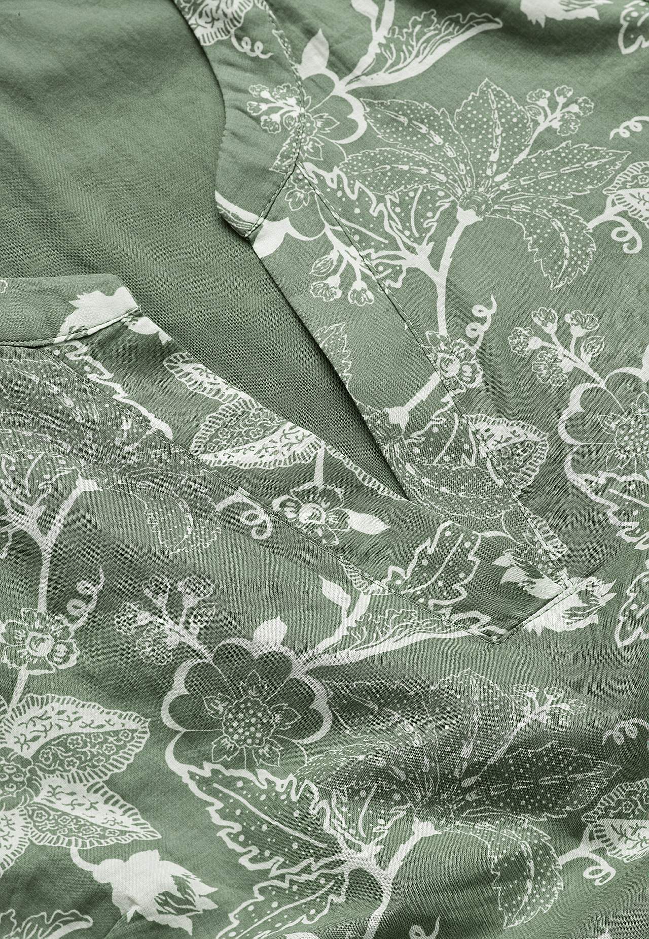 Bavlněné šaty s volánem