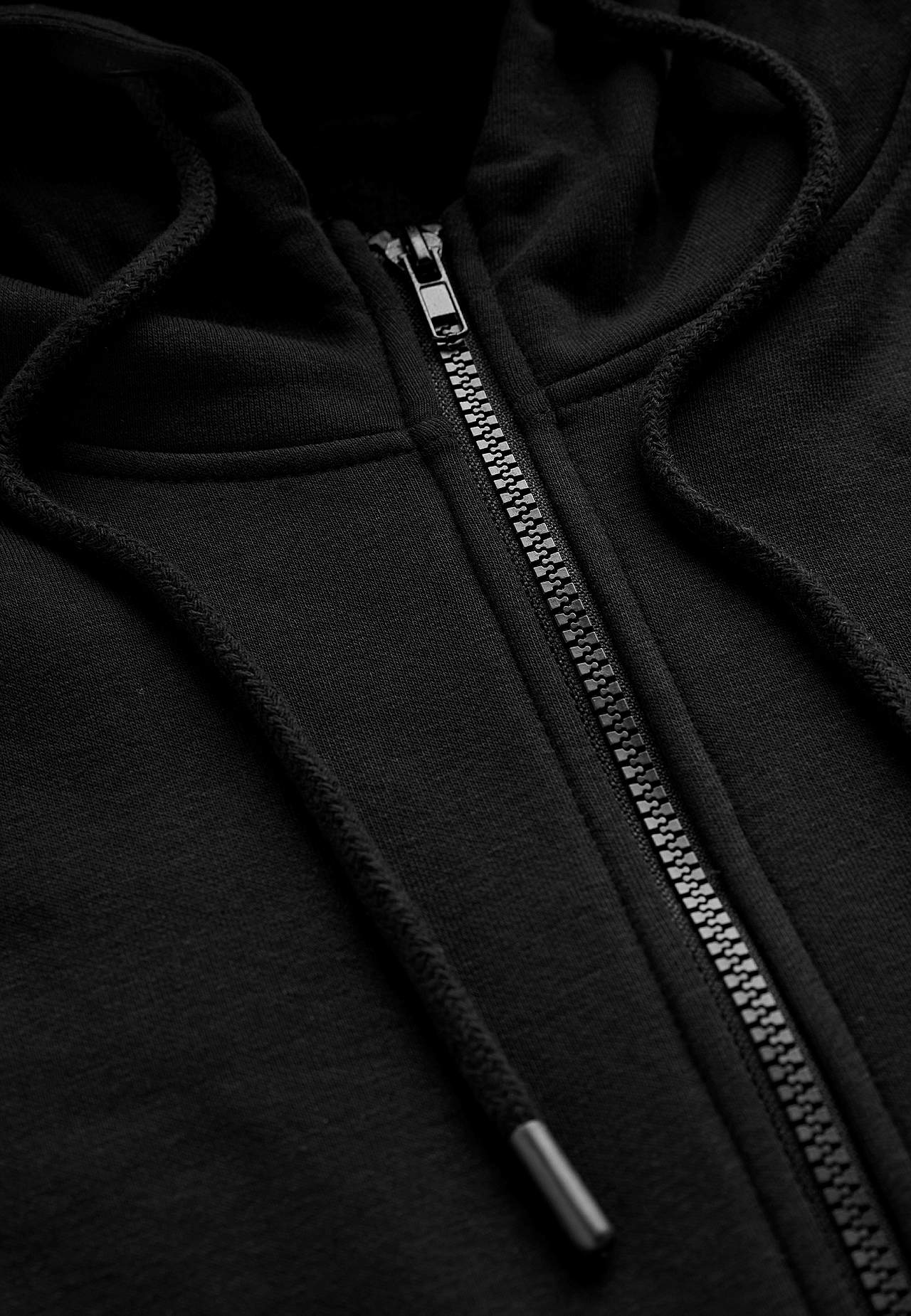 Tričko s kapucí se zipem