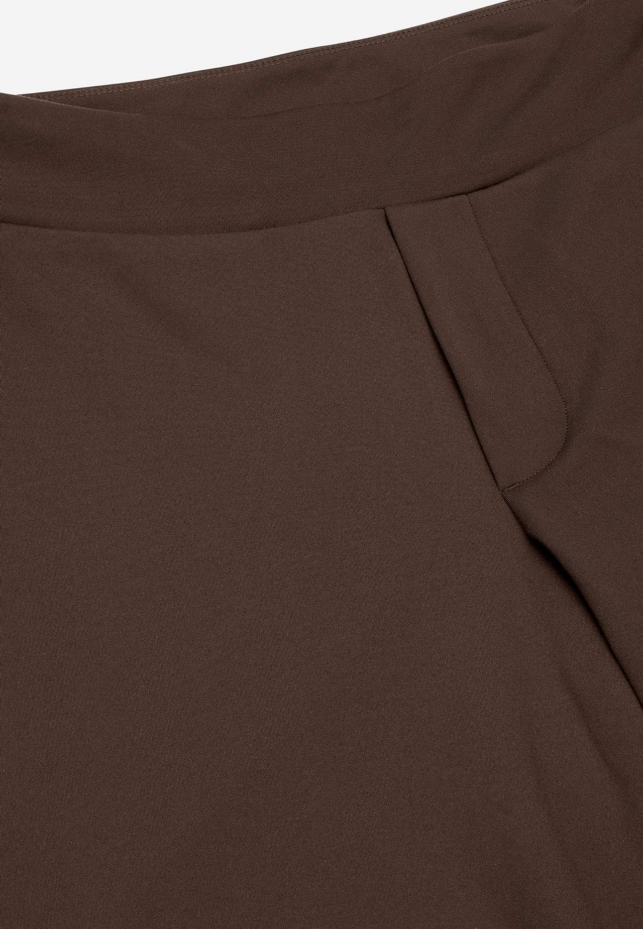 Užitečné a široké žerzejové kalhoty Daria