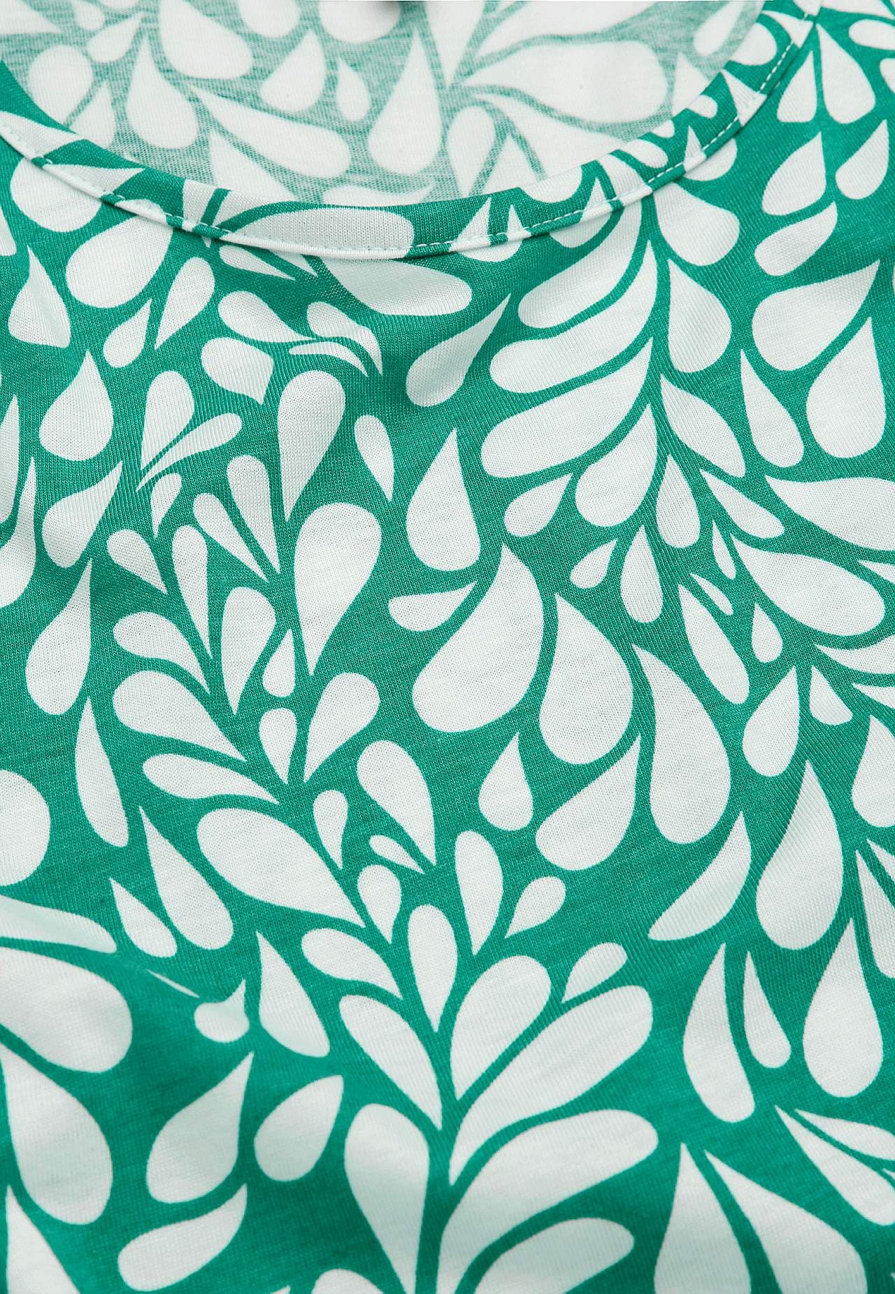 Žerzejové šaty s volánem