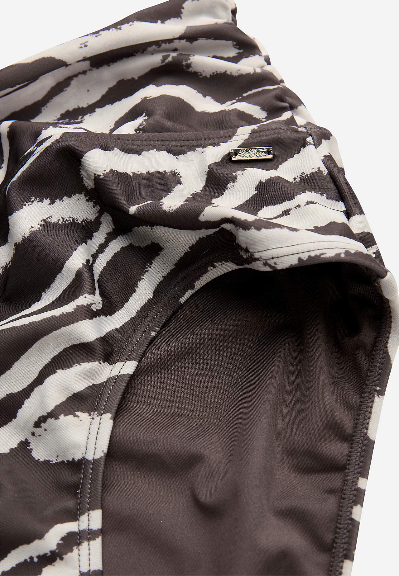 Bikiny kalhotky se skládacím okrajem v pase Amalfi