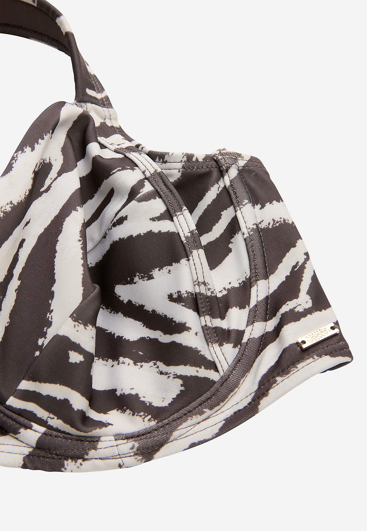 Vzorovaný vršek plavek Umeå