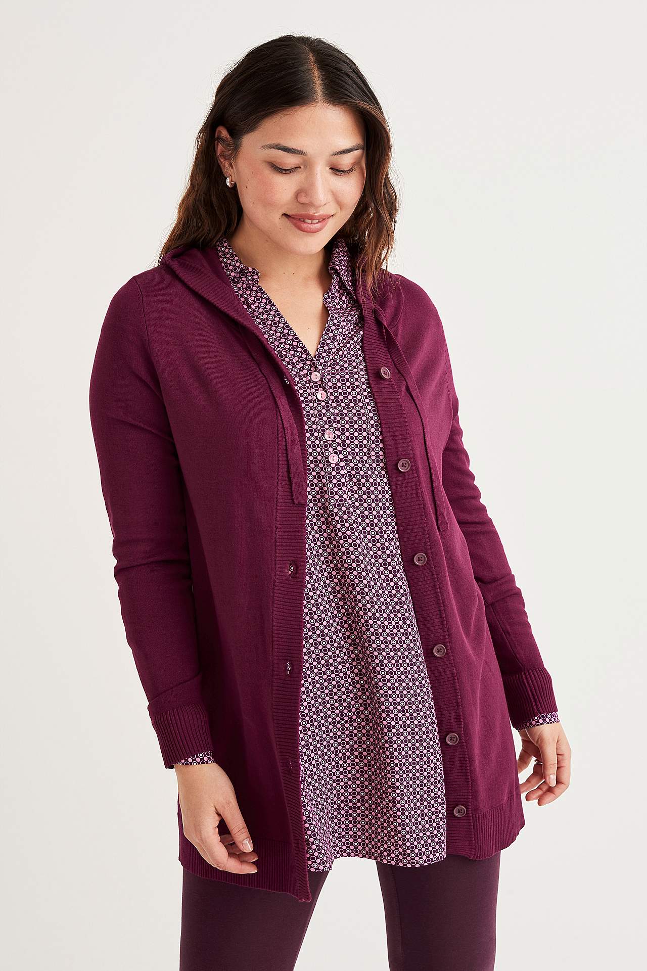 Tunika s košilovým límcem