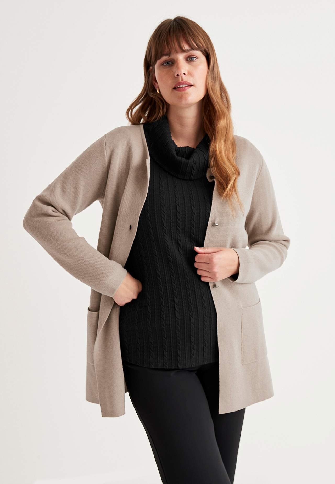 Žerzejový top s rolákem