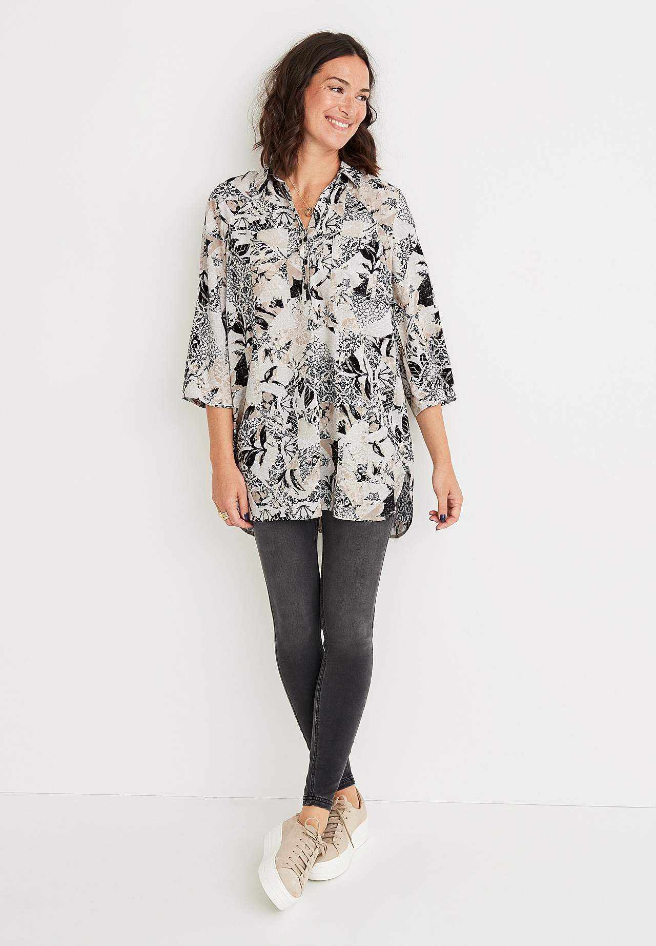 Tunika s 3/4 rukávy