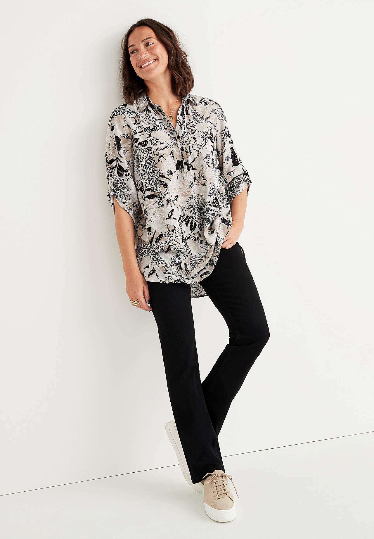 Tunika s 3/4 rukávy