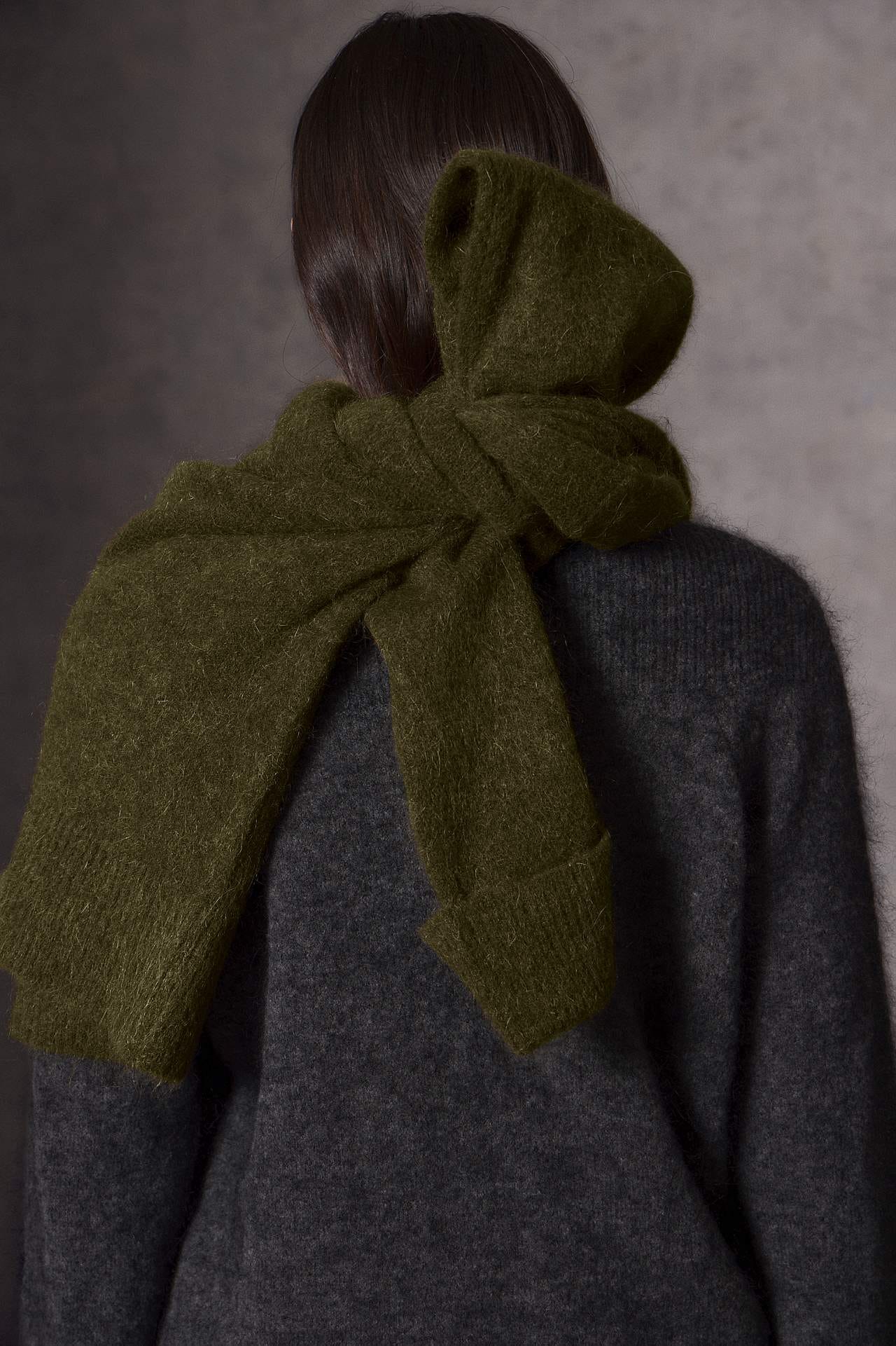 Svetr Premium ze směsi mohéru a vlny