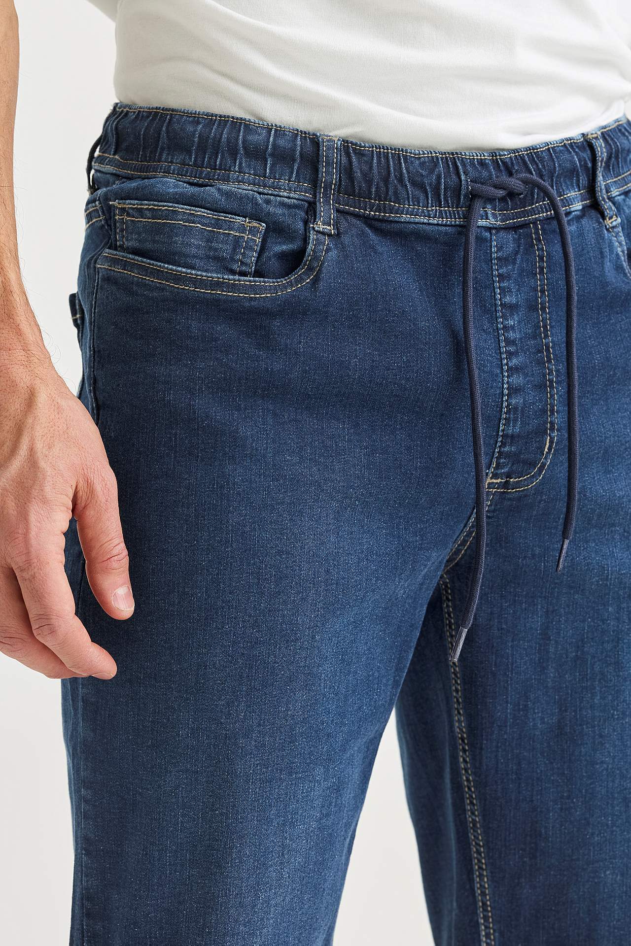 Teplákové šortky s elastickým pasem