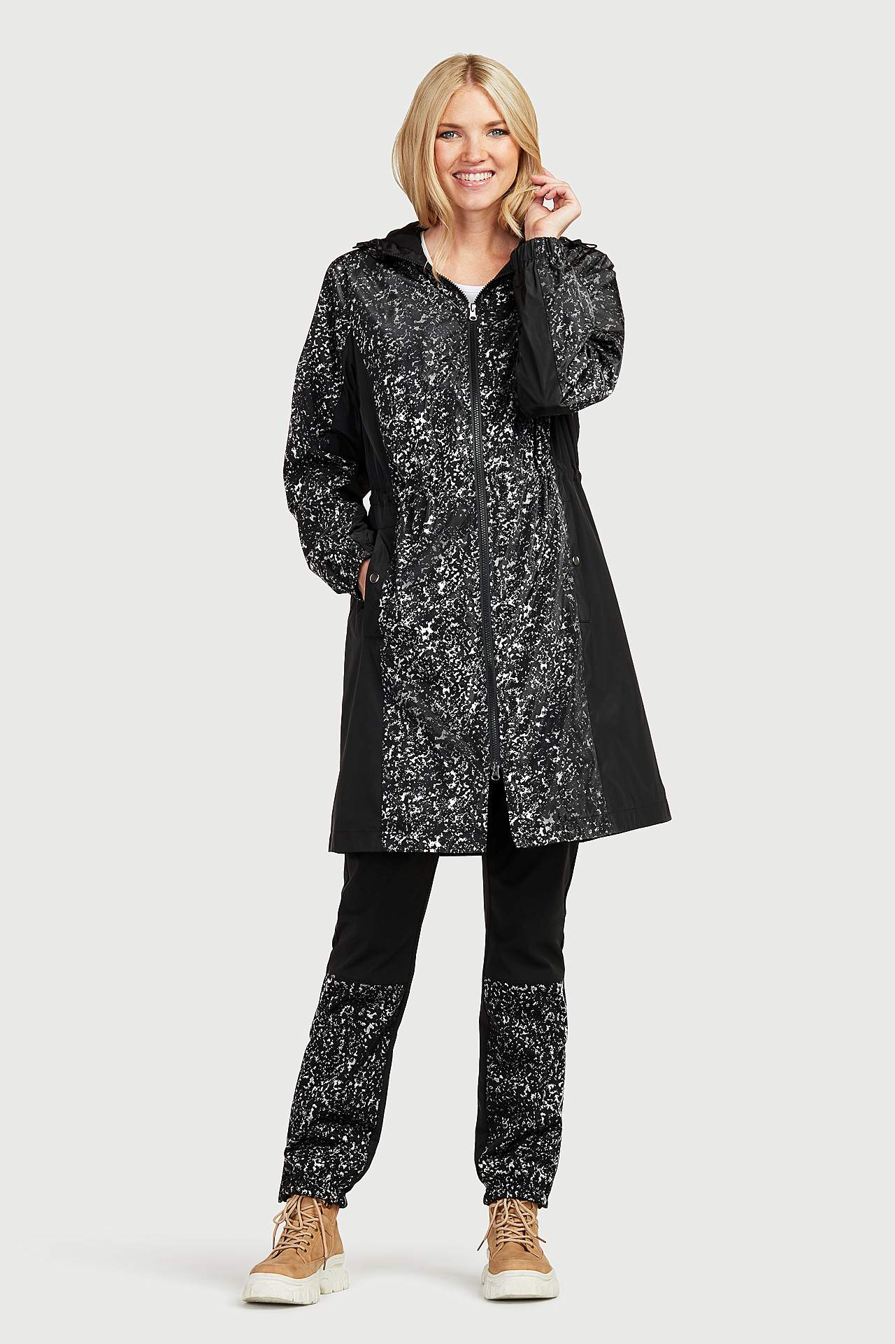 Reflexní bunda s podšívkou