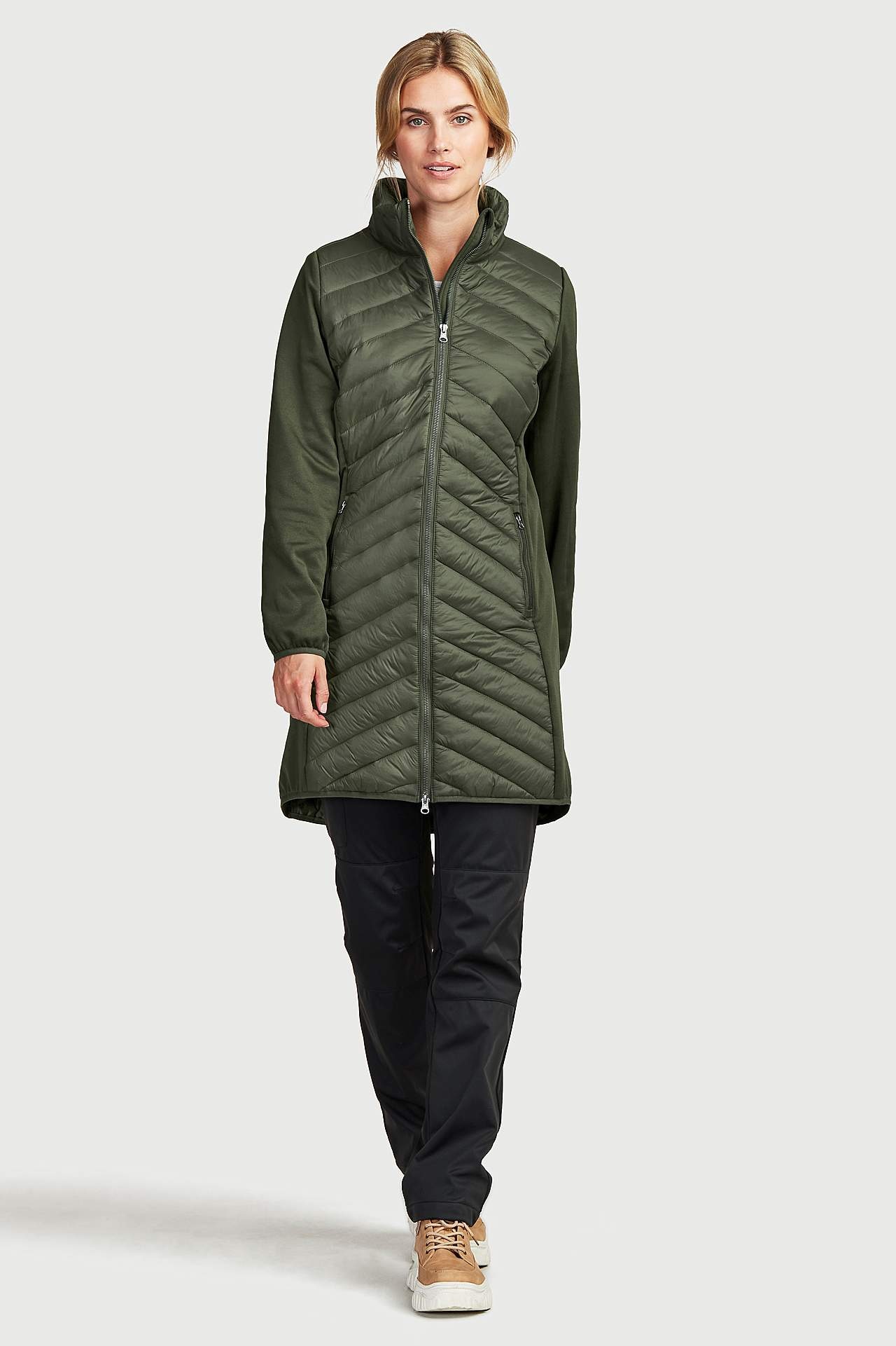 Částečně podšitá lehká bunda