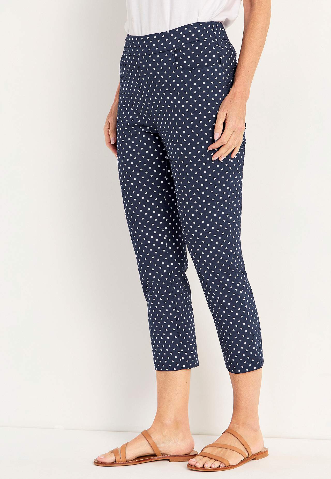 Super pohodlné capri kalhoty