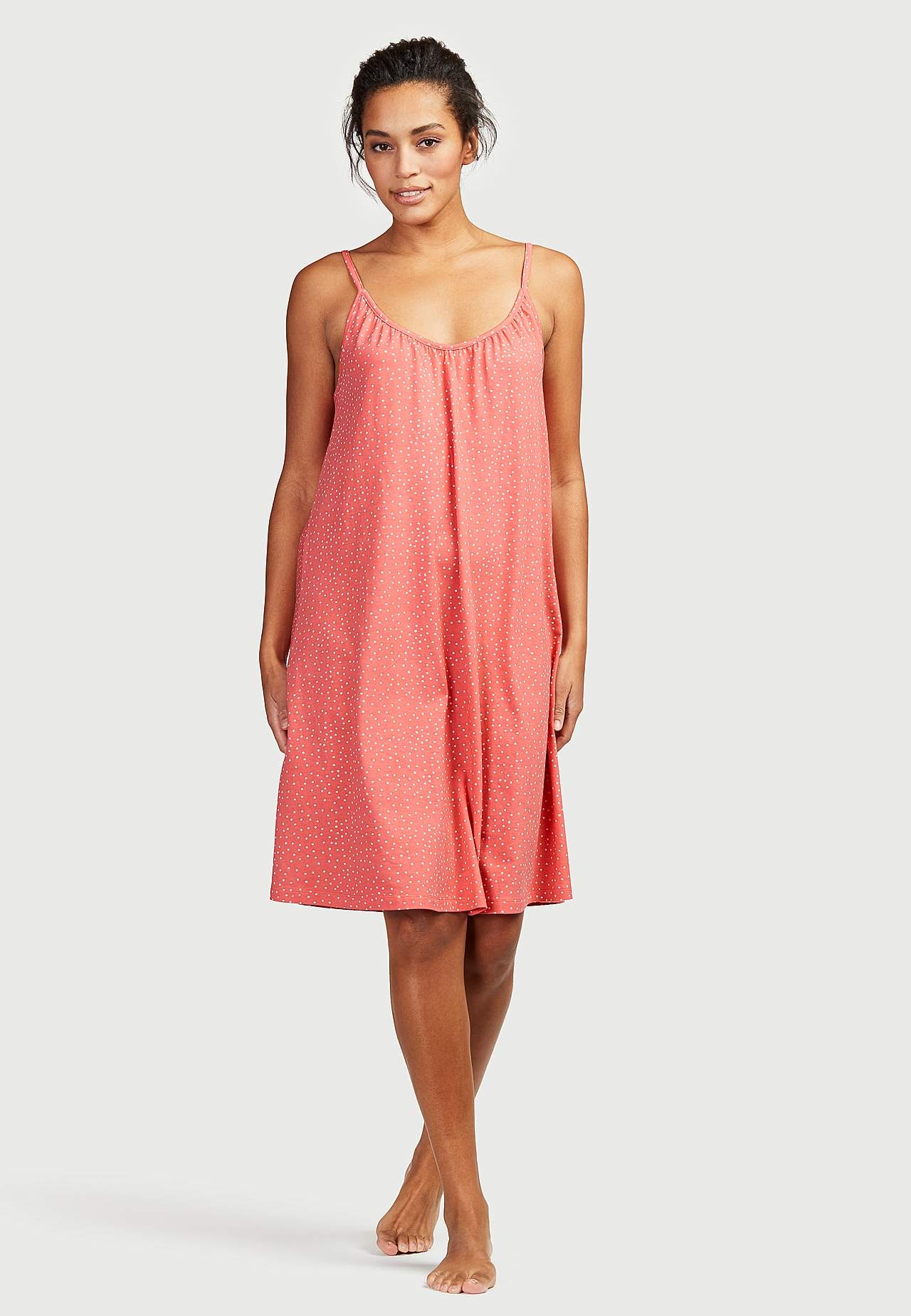 Noční košile bez rukávu 2 kusy