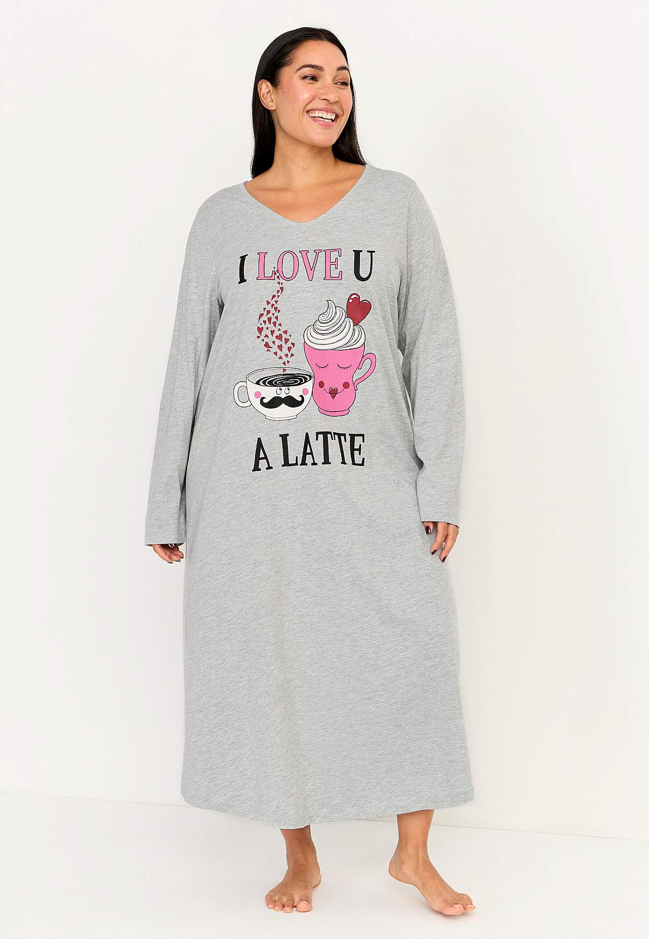 Vzorovaná noční košile