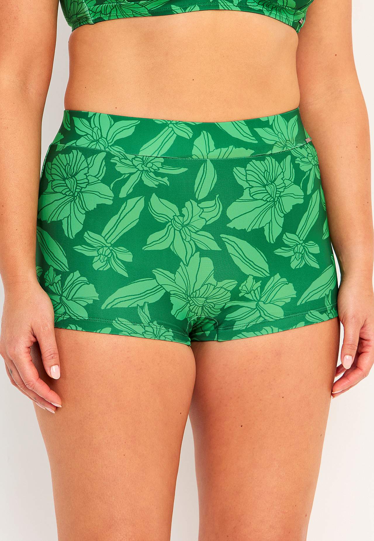 Bikini v boxerkovém střihu
