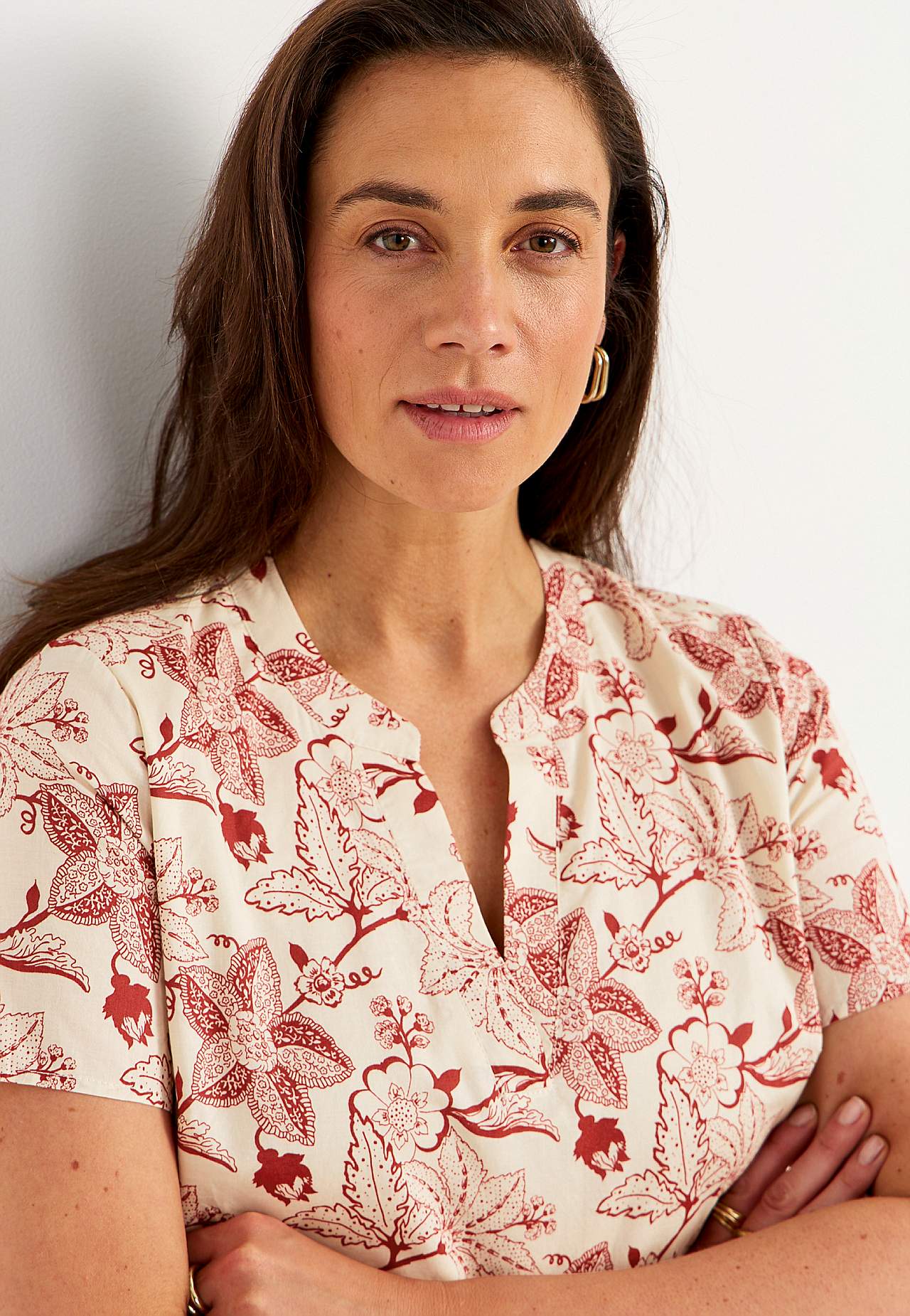 Bavlněné šaty s volánem