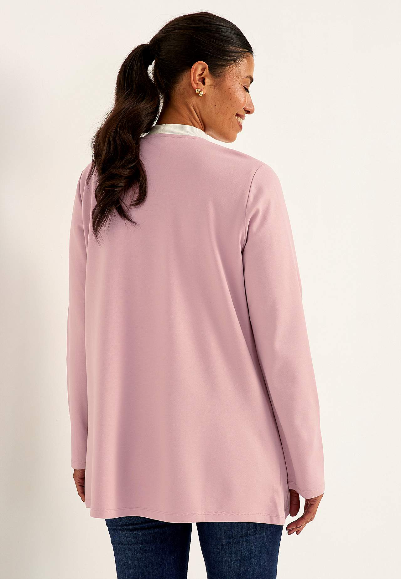 Stylová trikotová bunda Lisa