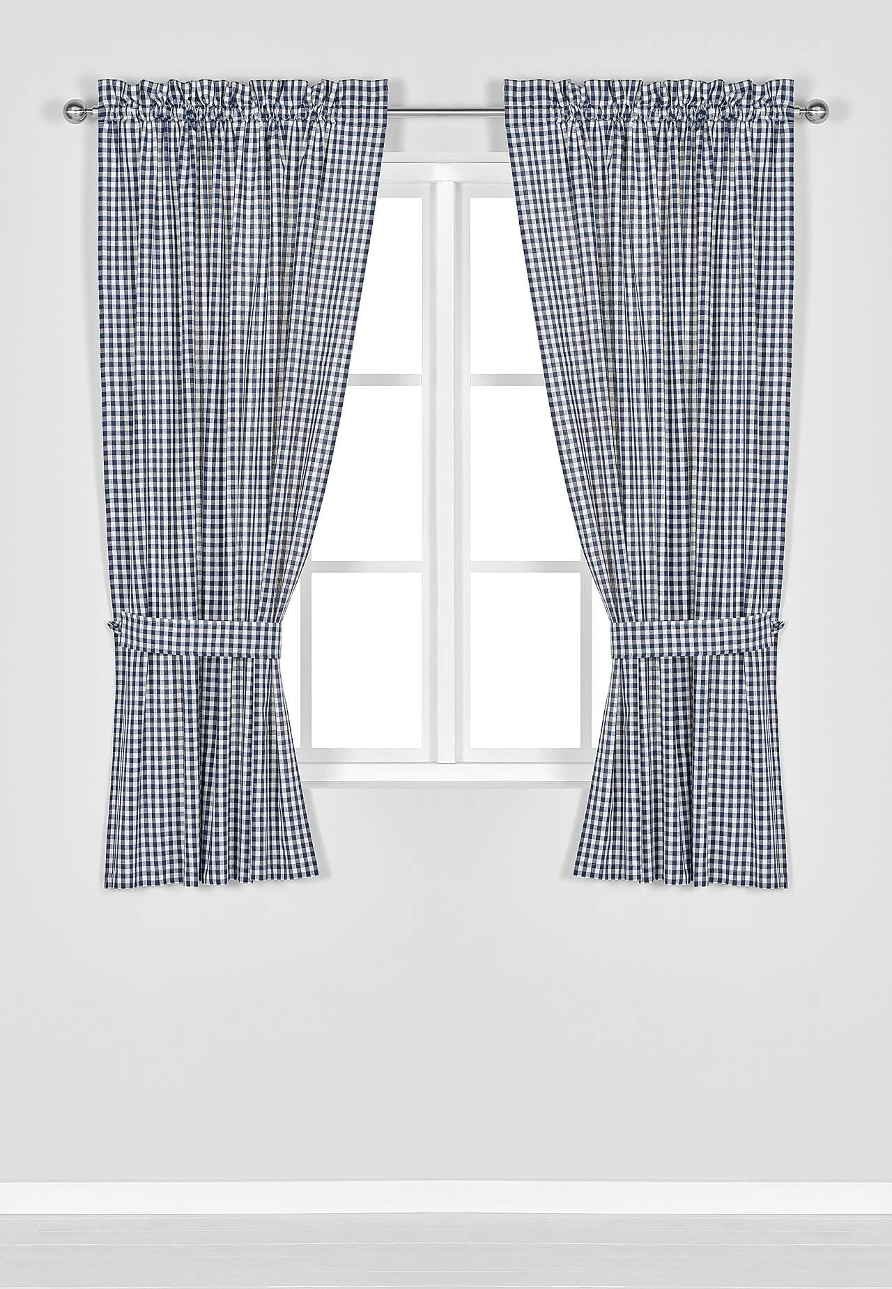 Tkané a mřížkované panelové závěsy 2 kusy