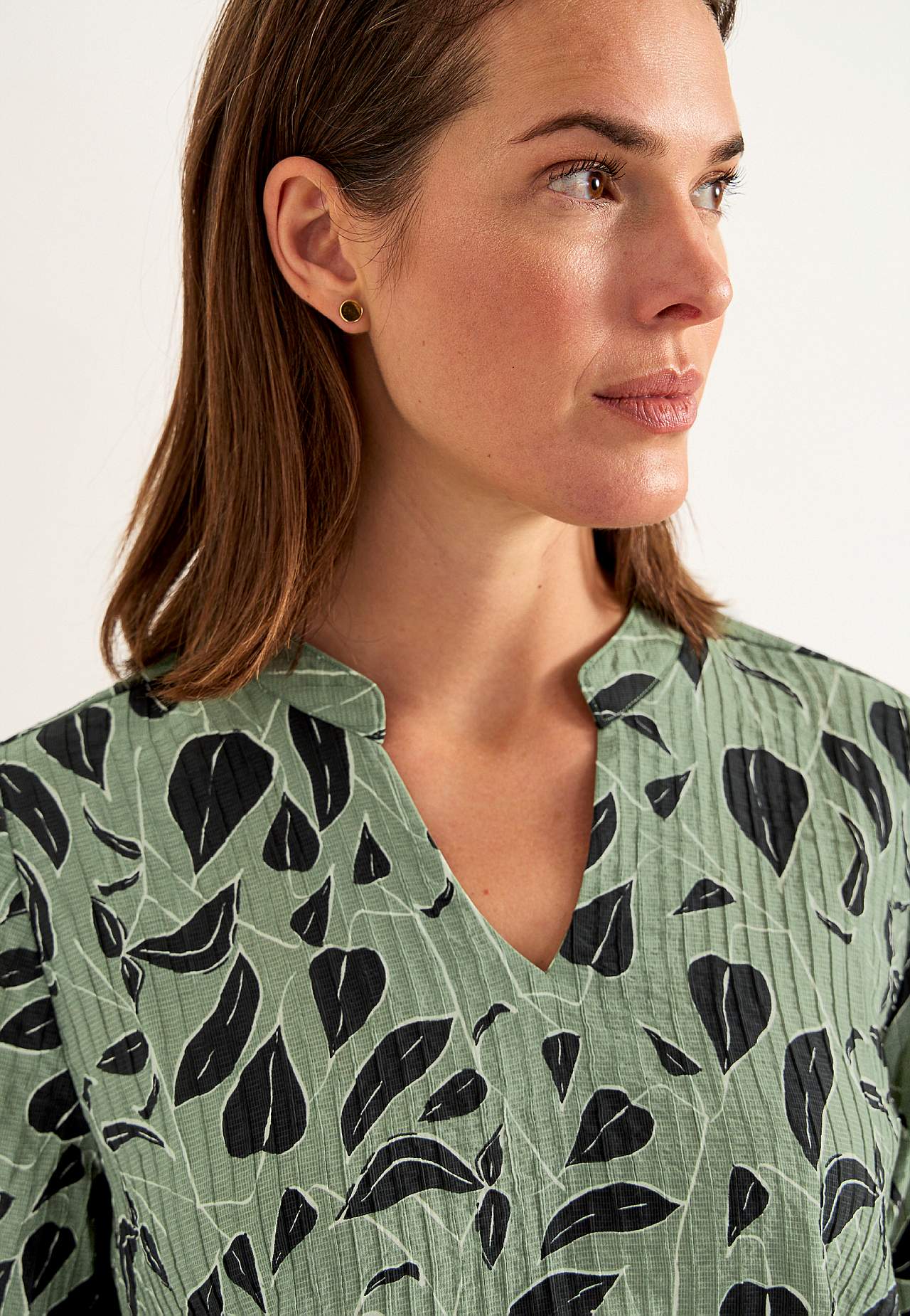 Tkaná blůza se strukturou