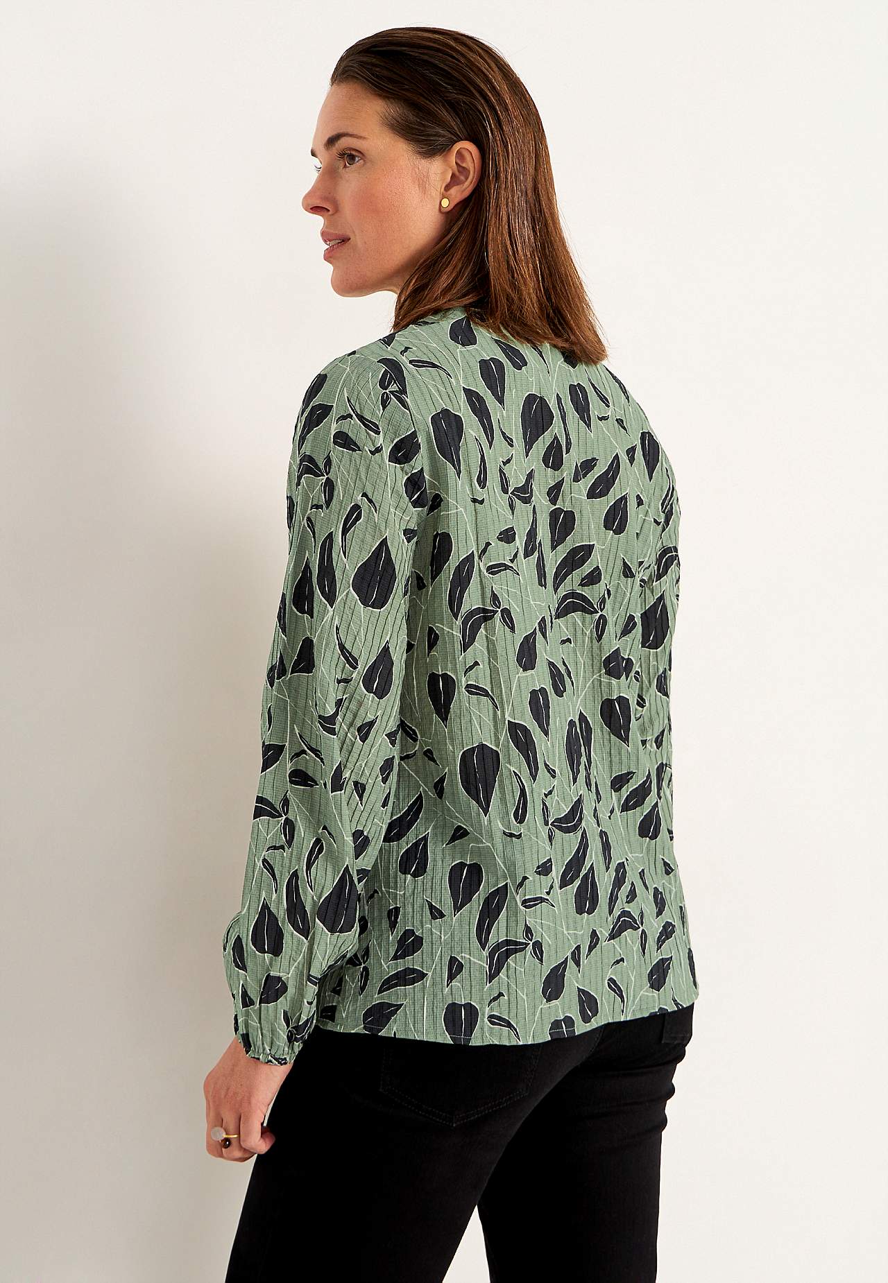 Tkaná blůza se strukturou