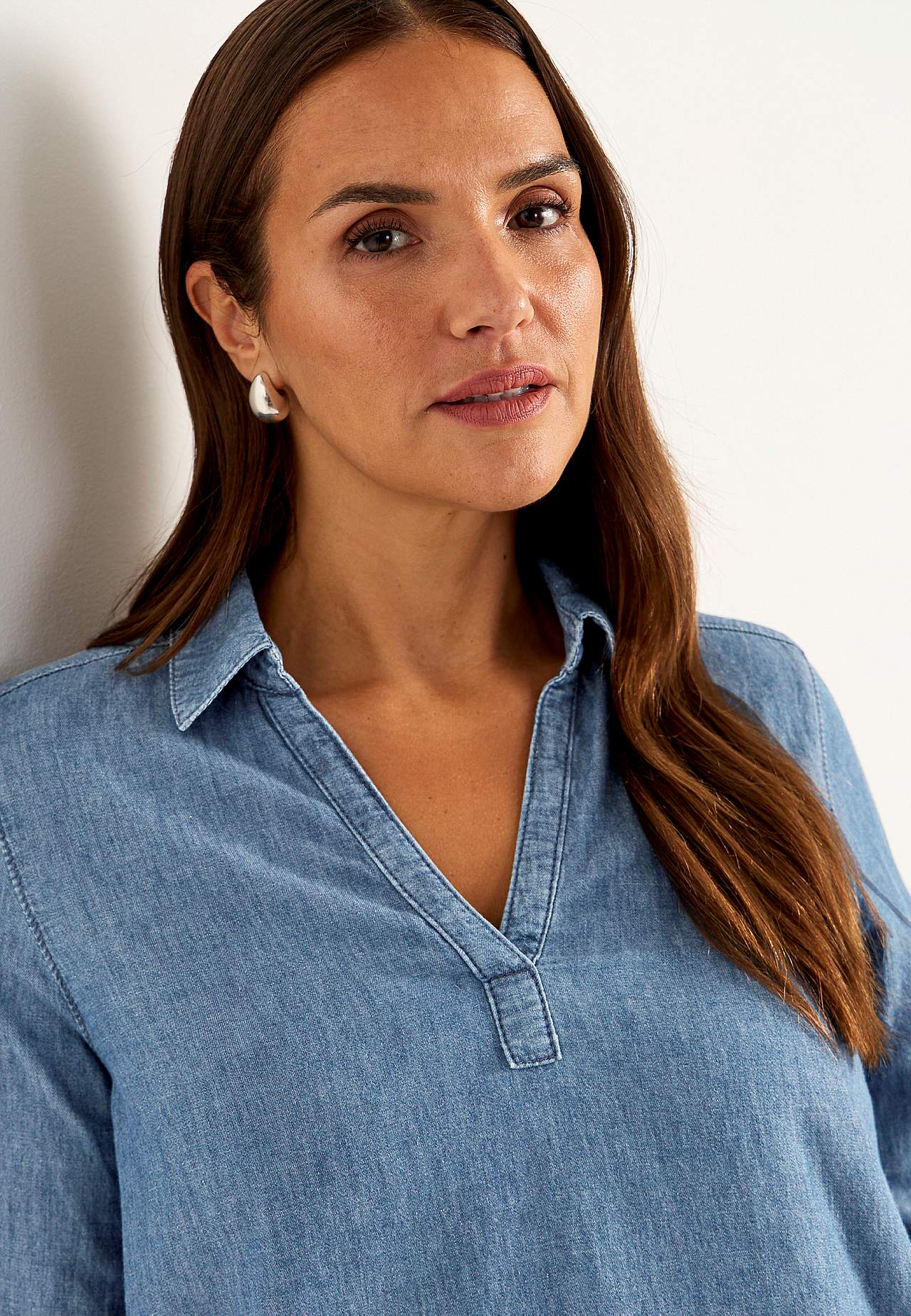 Tunika z džínoviny