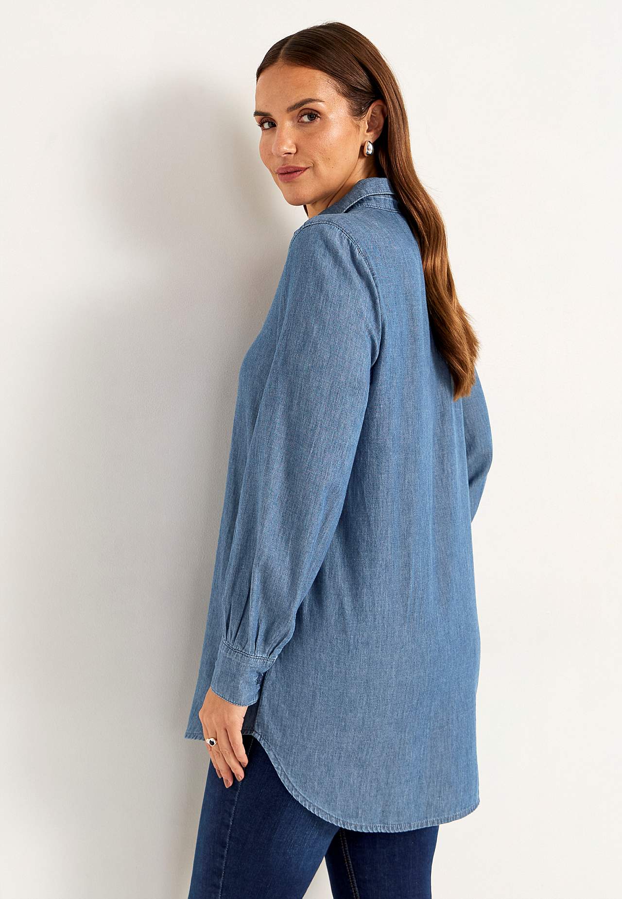 Tunika z džínoviny