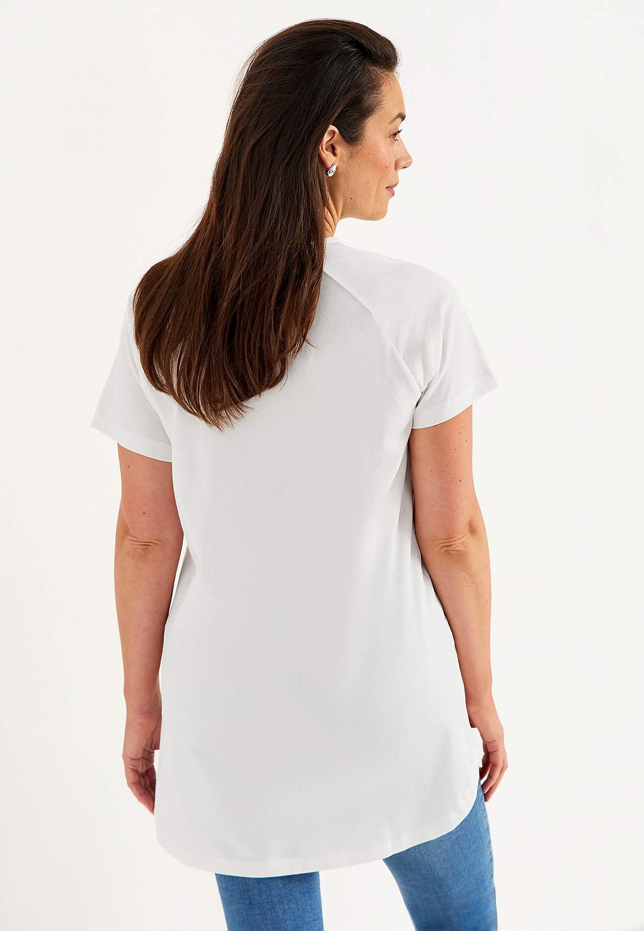 Žerzejová tunika z organické bavlny 2 kusy