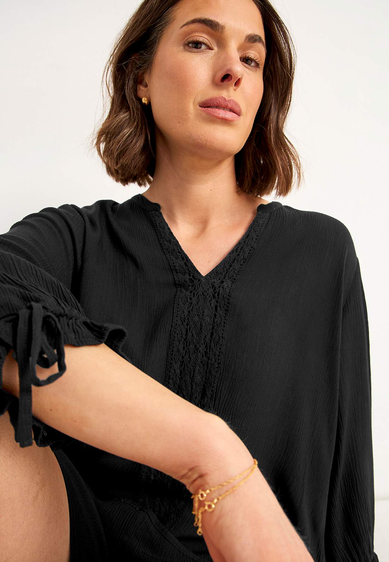 Krepová tunika