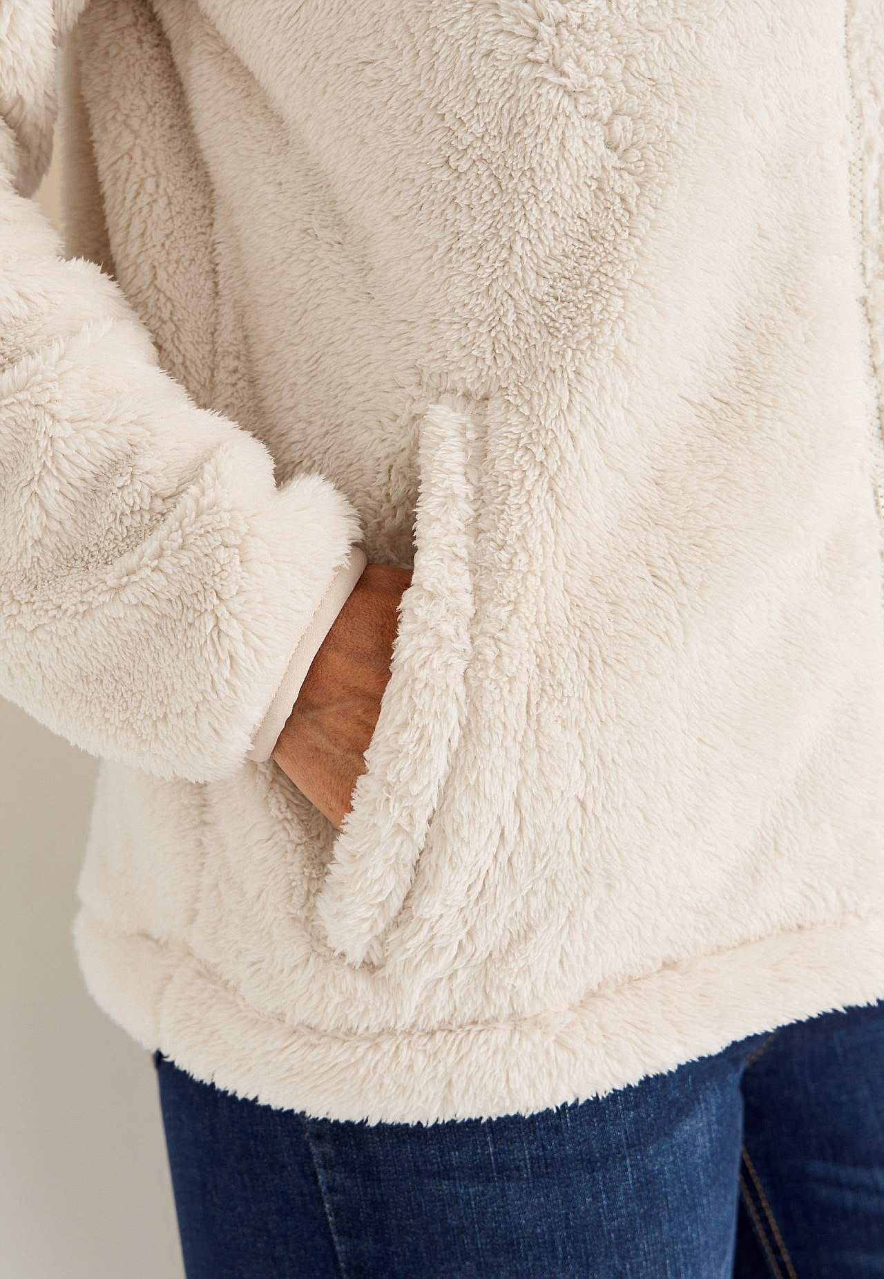 Super měkká flaušová bunda