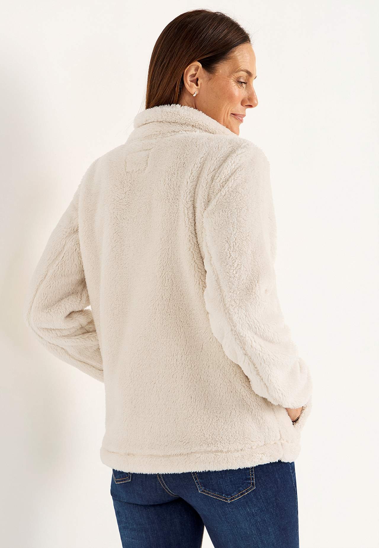 Super měkká flaušová bunda