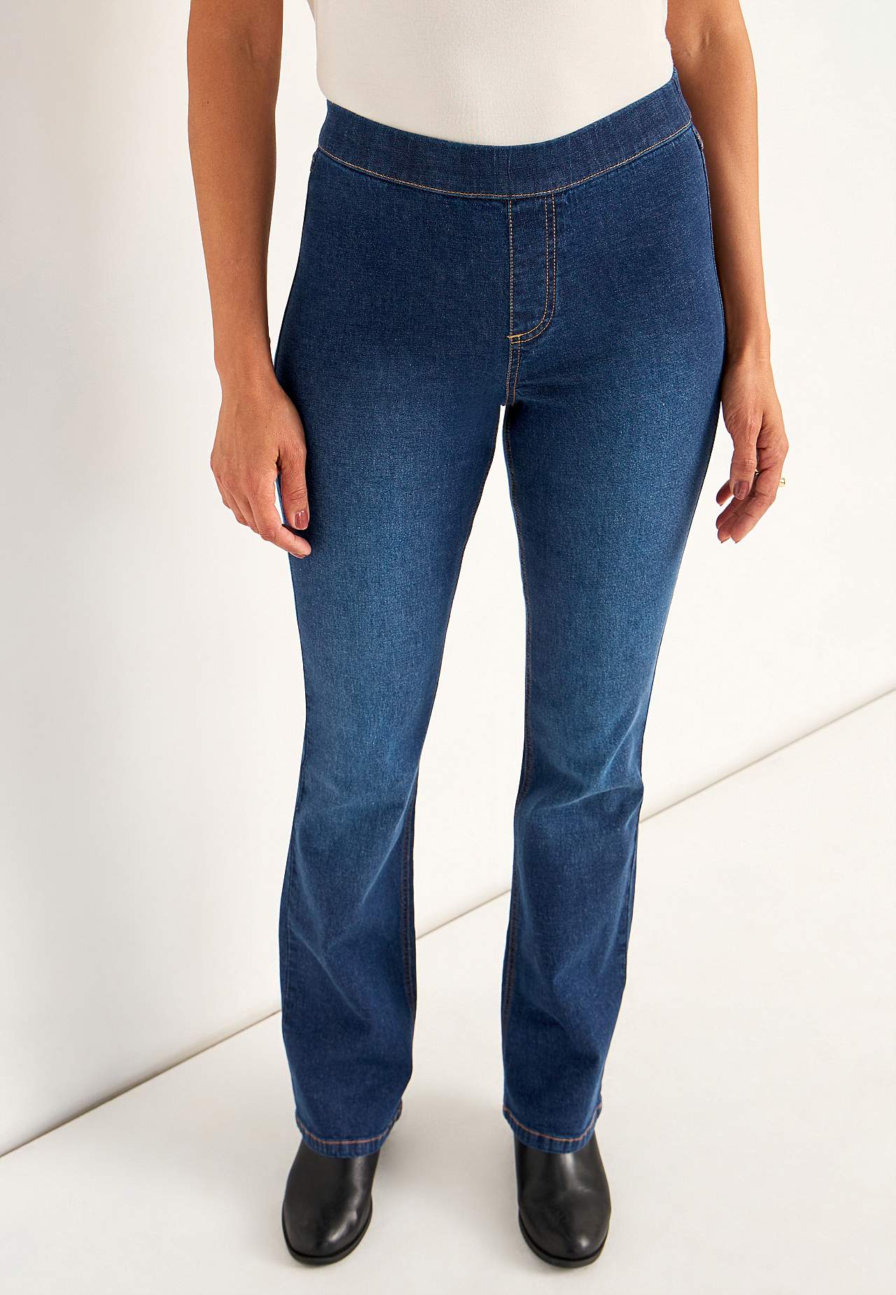 Roztažitelné legíny se střihem bootcut