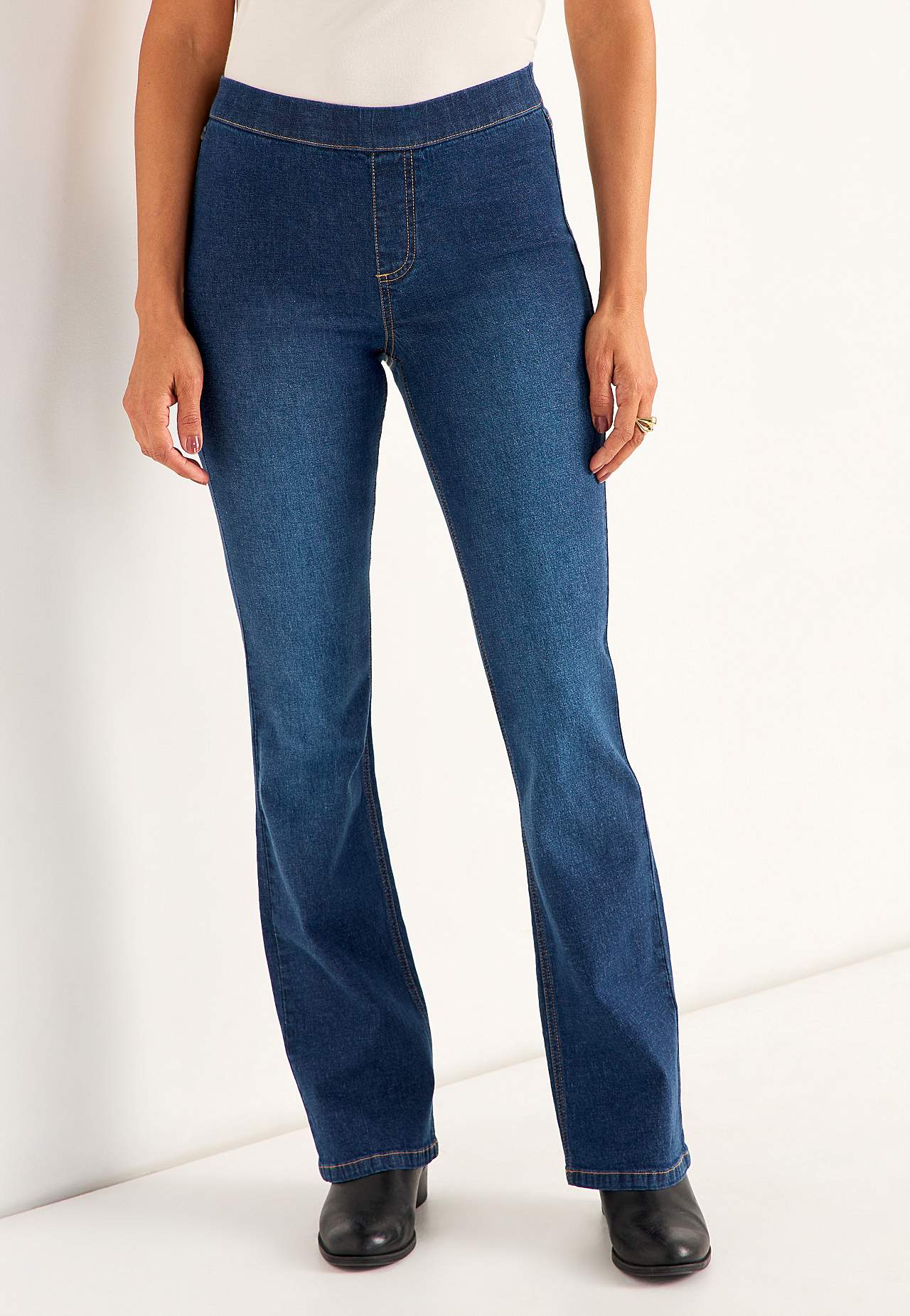 Roztažitelné legíny se střihem bootcut