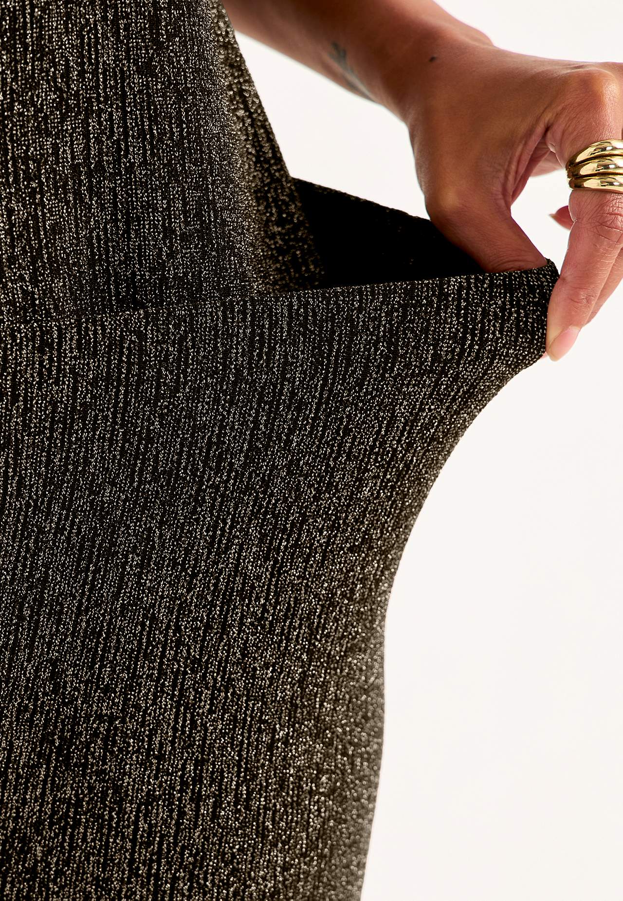 Třpytivé slavnostní kalhoty