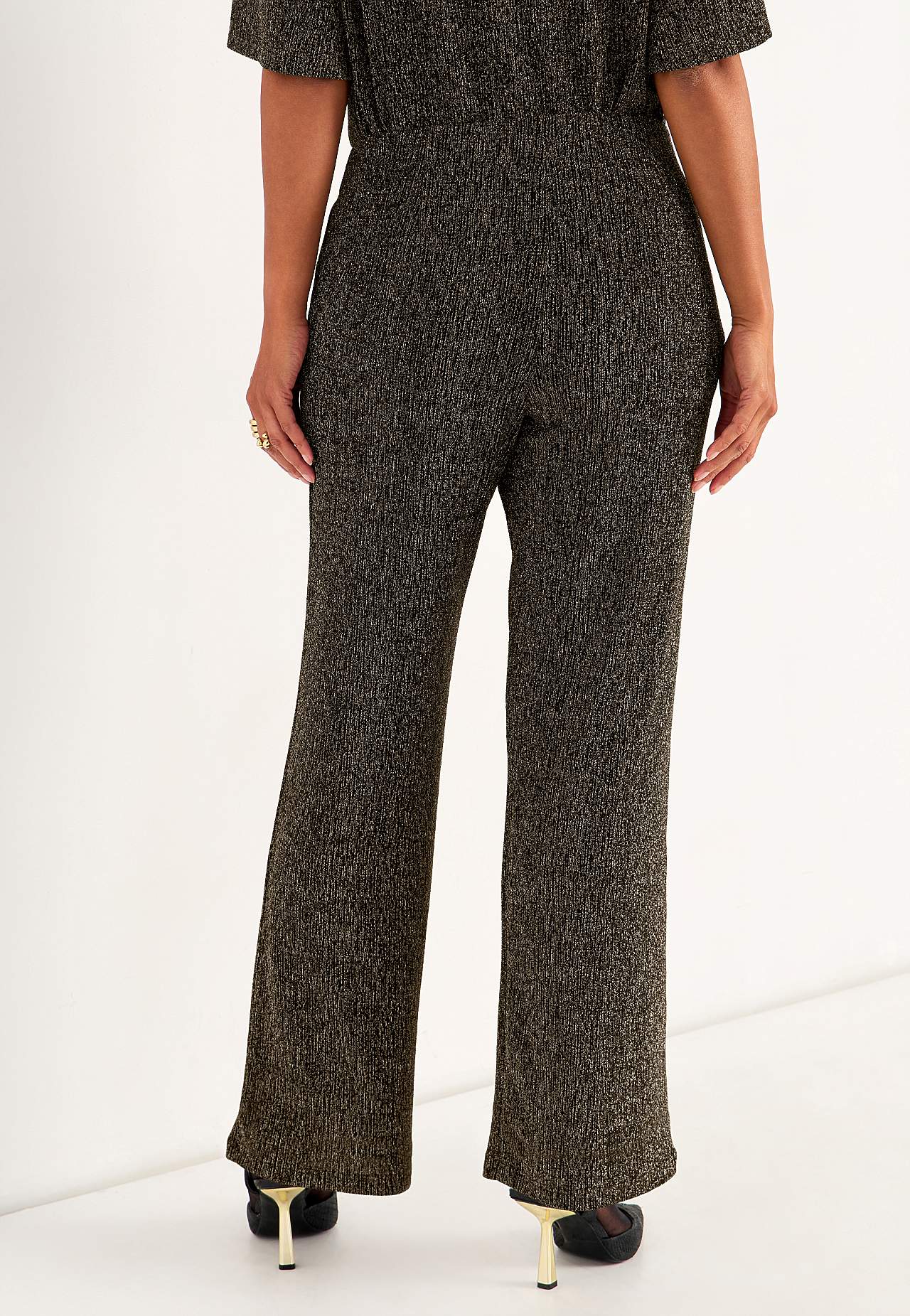 Třpytivé slavnostní kalhoty