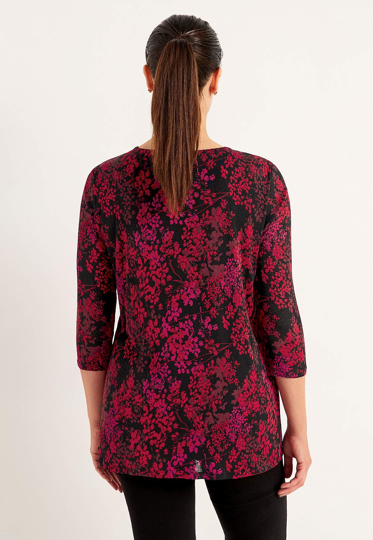 Tunika s květinovým vzorem