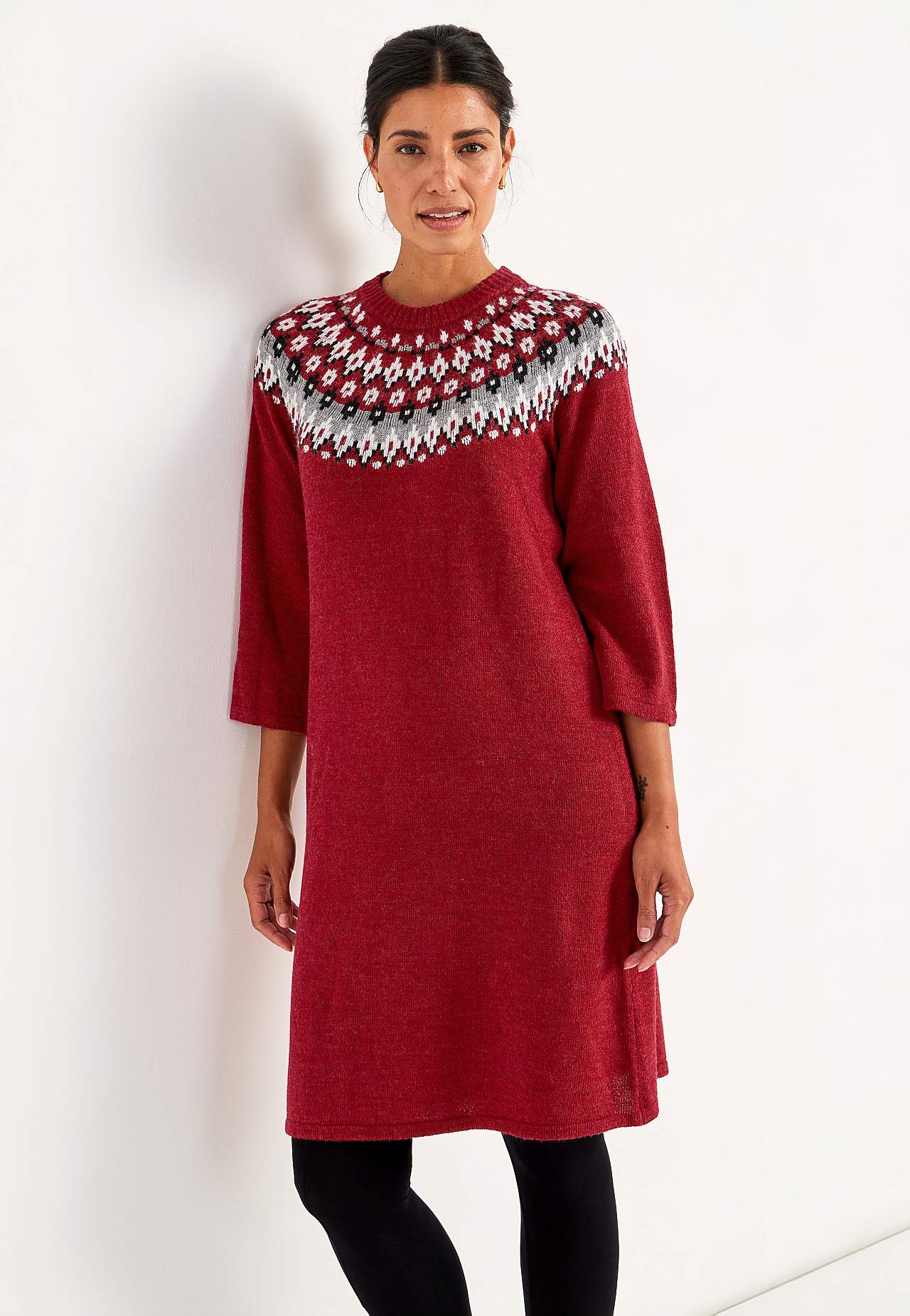 Pletené a žakárové šaty