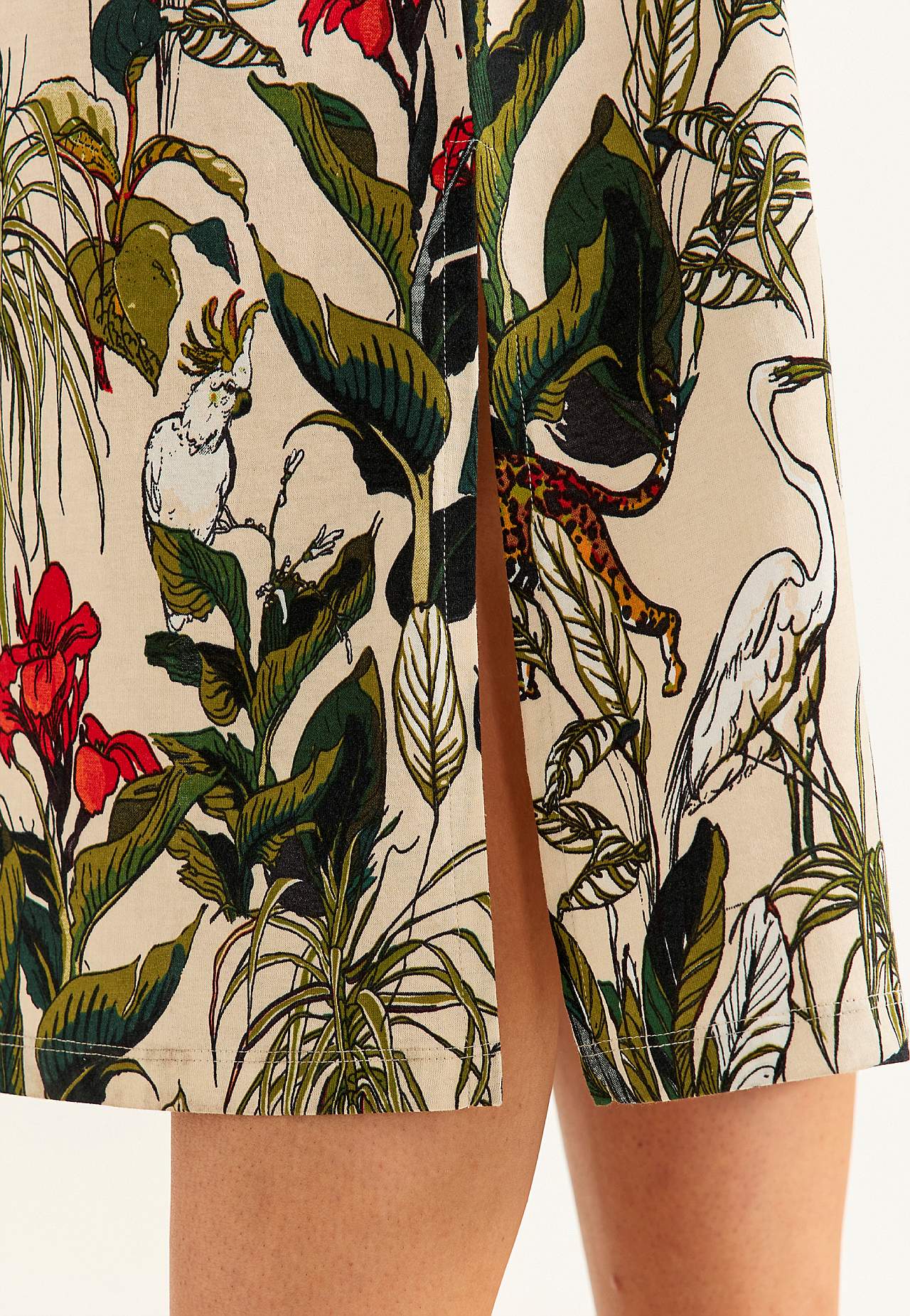 Noční košilka s krátkými rukávy