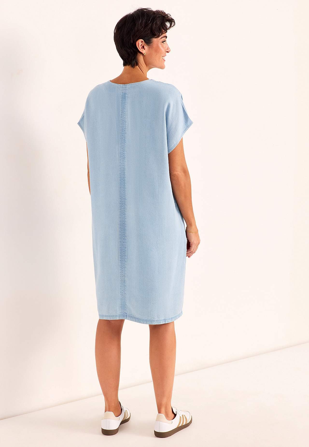 Ultraměkké Premium džínové šaty