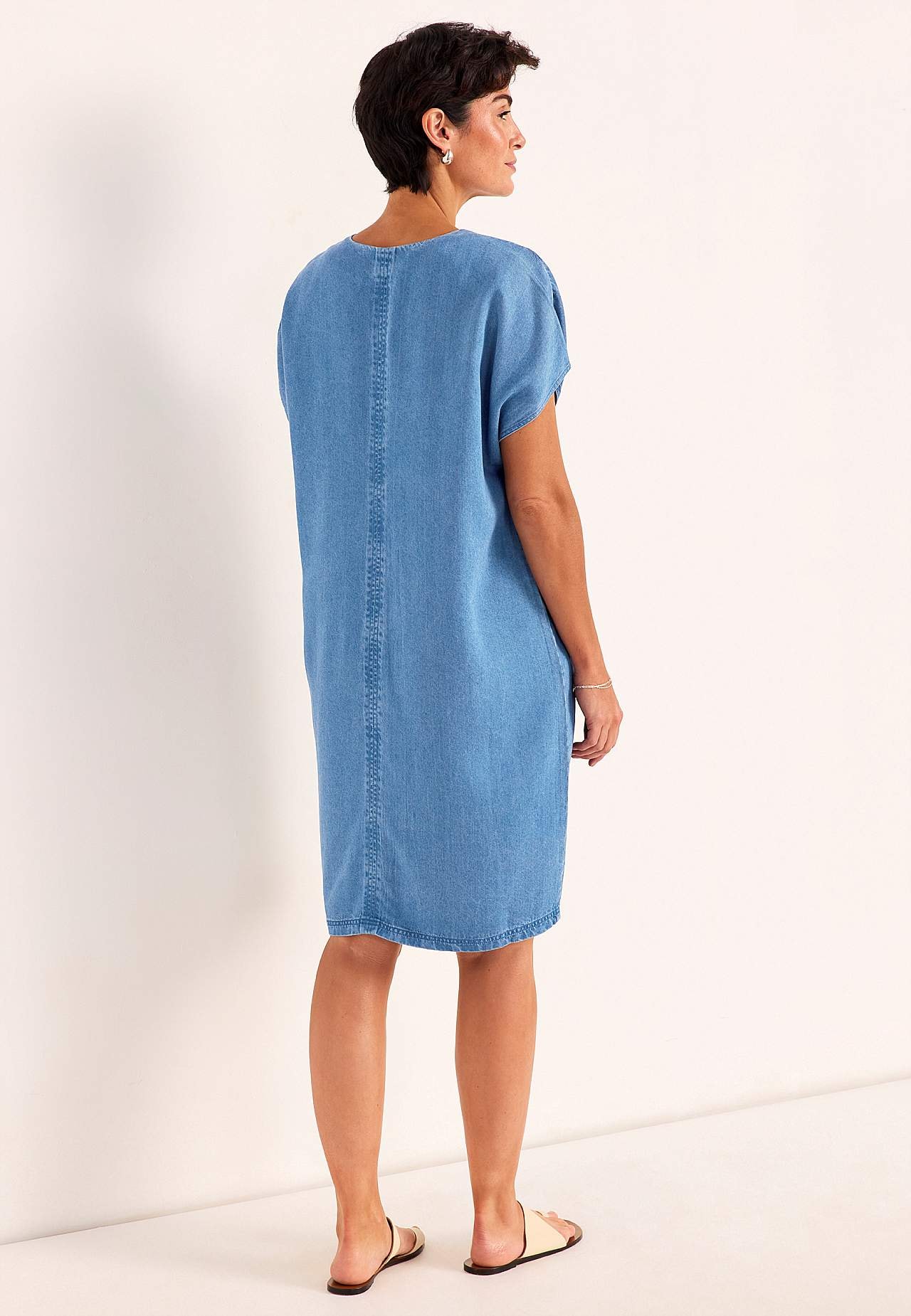 Ultraměkké Premium džínové šaty