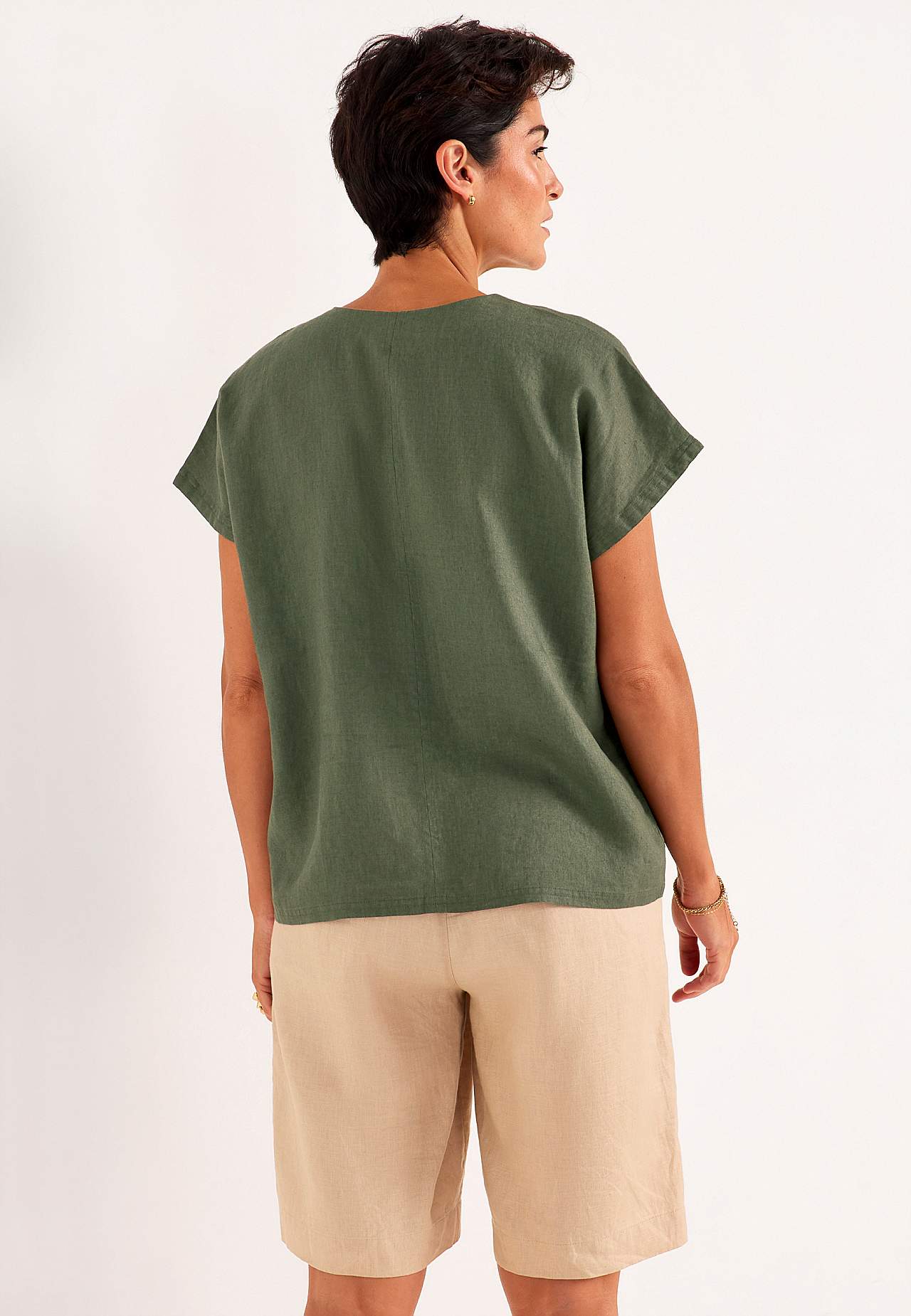 Lněná Premium halenka