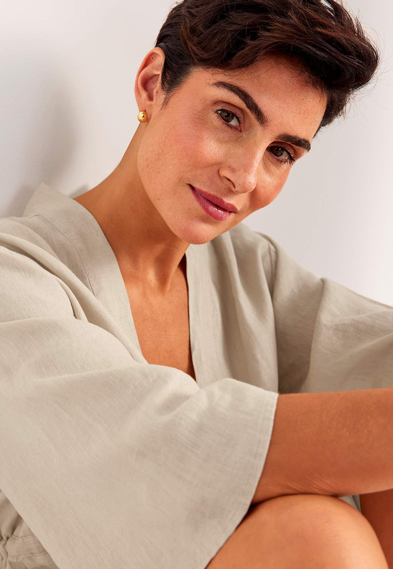 Kimonová Premium bunda z lnu