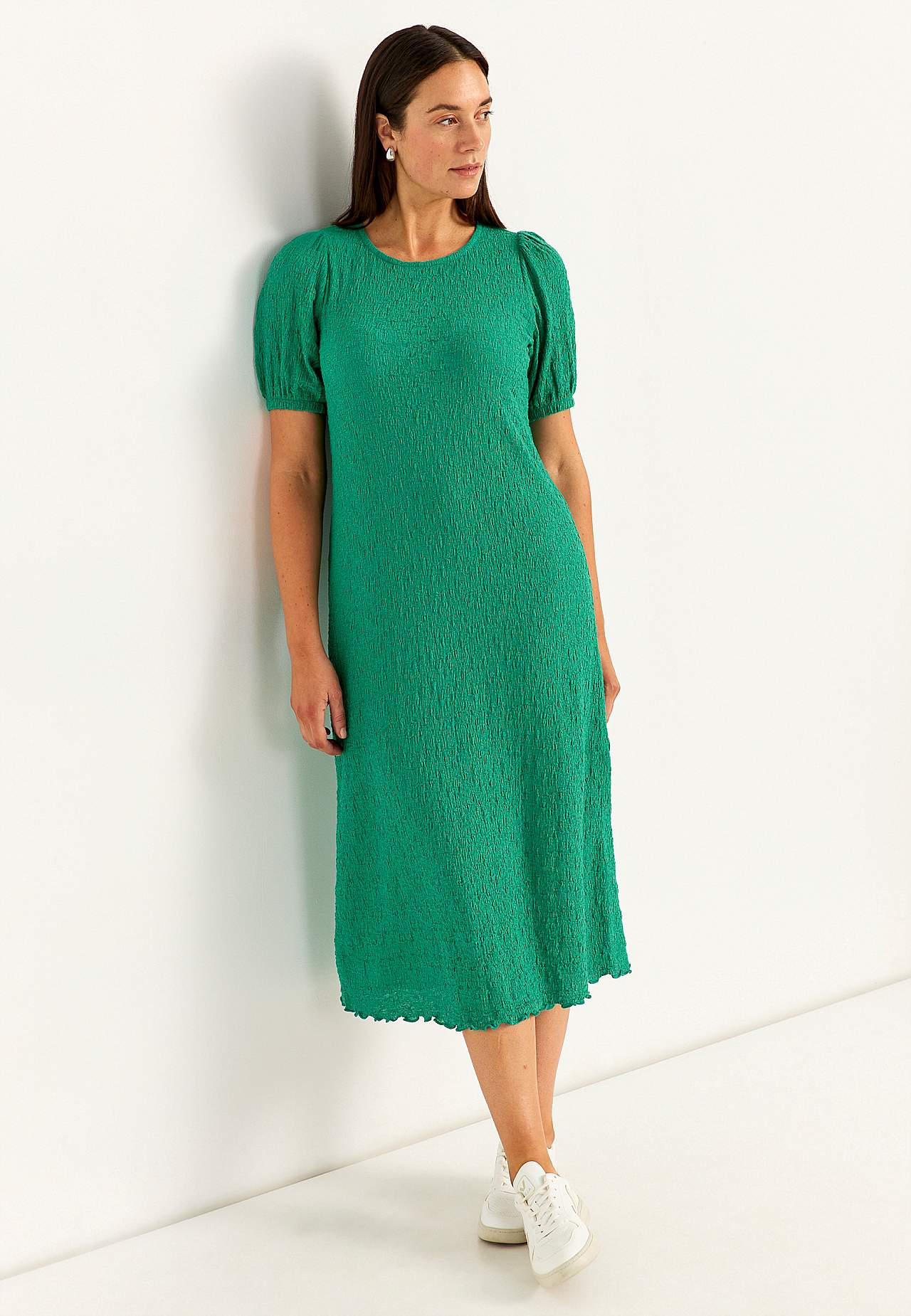 Žerzejové šaty se strukturou