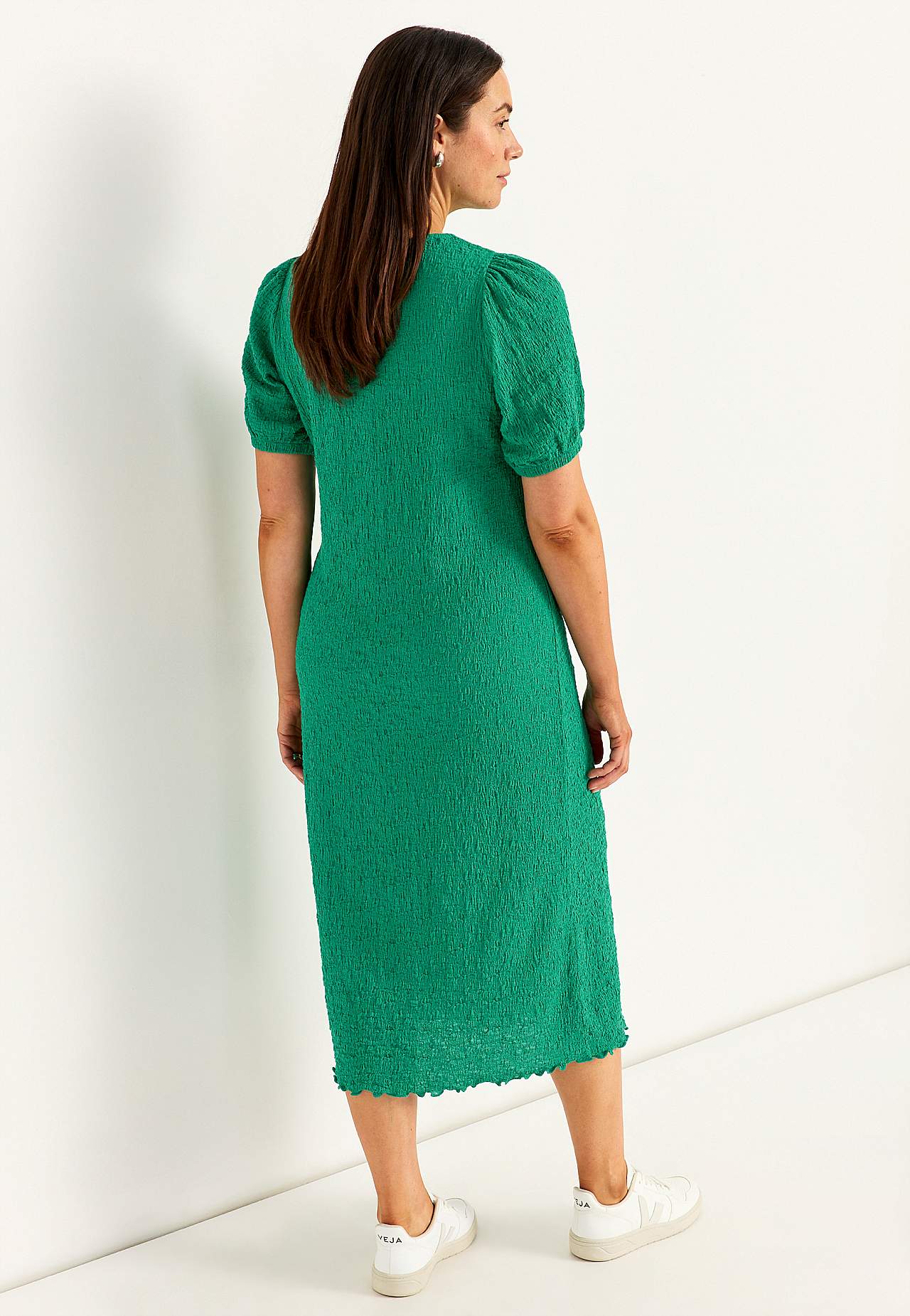 Žerzejové šaty se strukturou