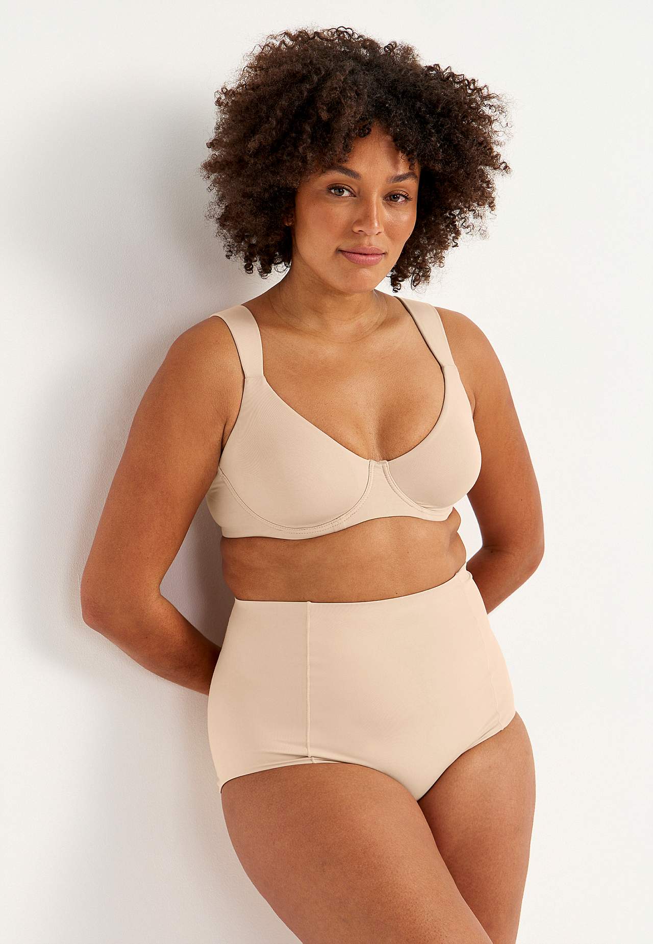 Tvarující dámské kalhotky s vysokým pasem 2 kusy